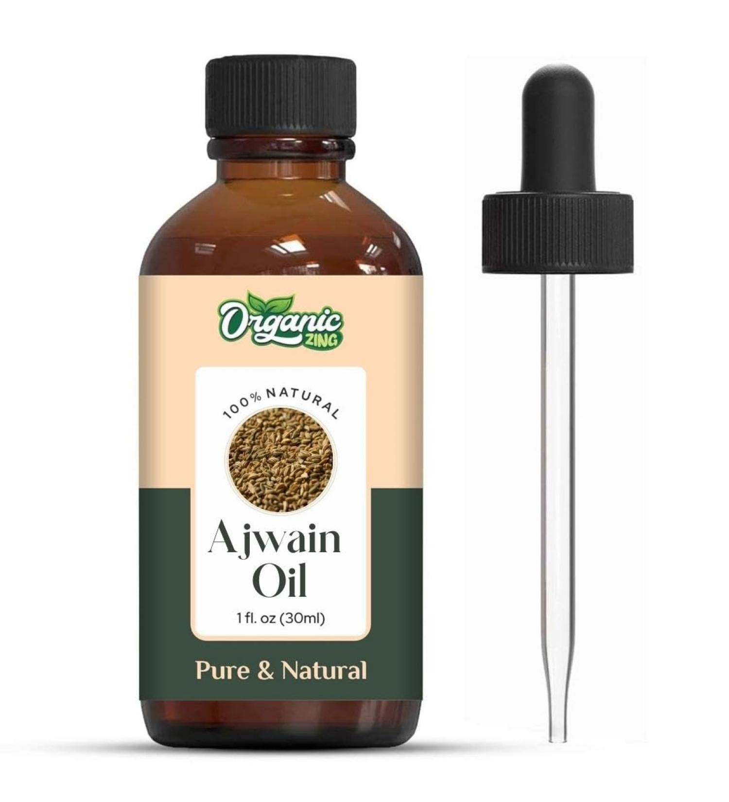 Ajwain Oil - Pure & Natural Essential Oil for Skincare Hair Care & Massage - 30ml | Trachyspermum Ammi - Buy Online on GoSupps.com