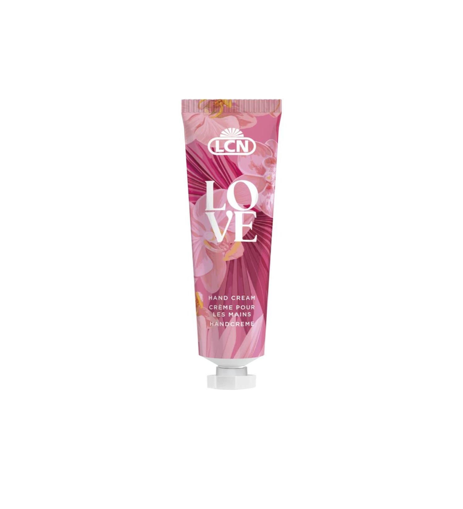 LCN "Love" hand cream 30ml - intensive care vegan with avocado and cako acako (Valentine's Day Mother's Day Easter wedding guest gifts)