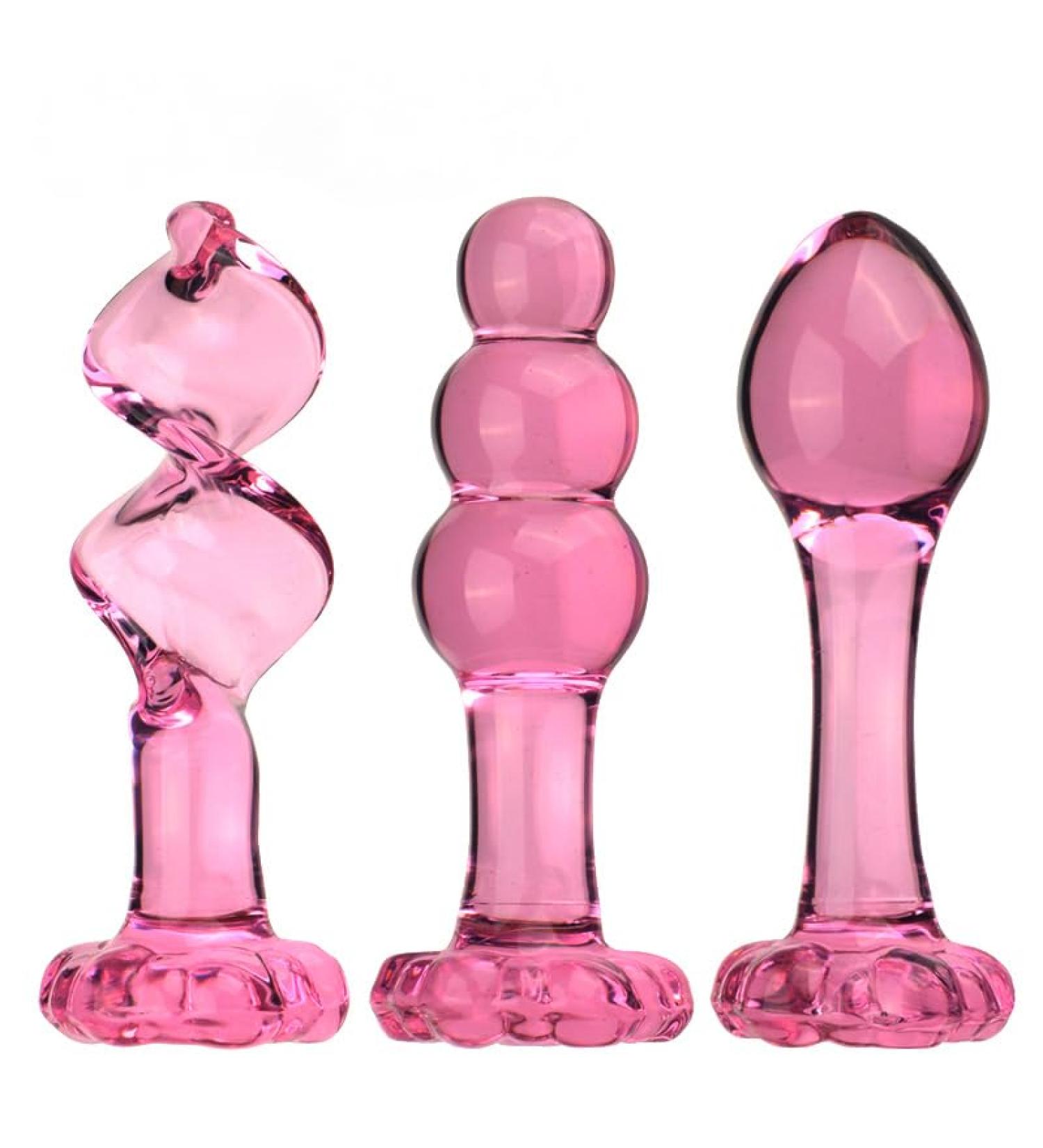 3-Piece Pink Rose Glass Portable Tool SKINSOUL - Buy Online on GoSupps.com