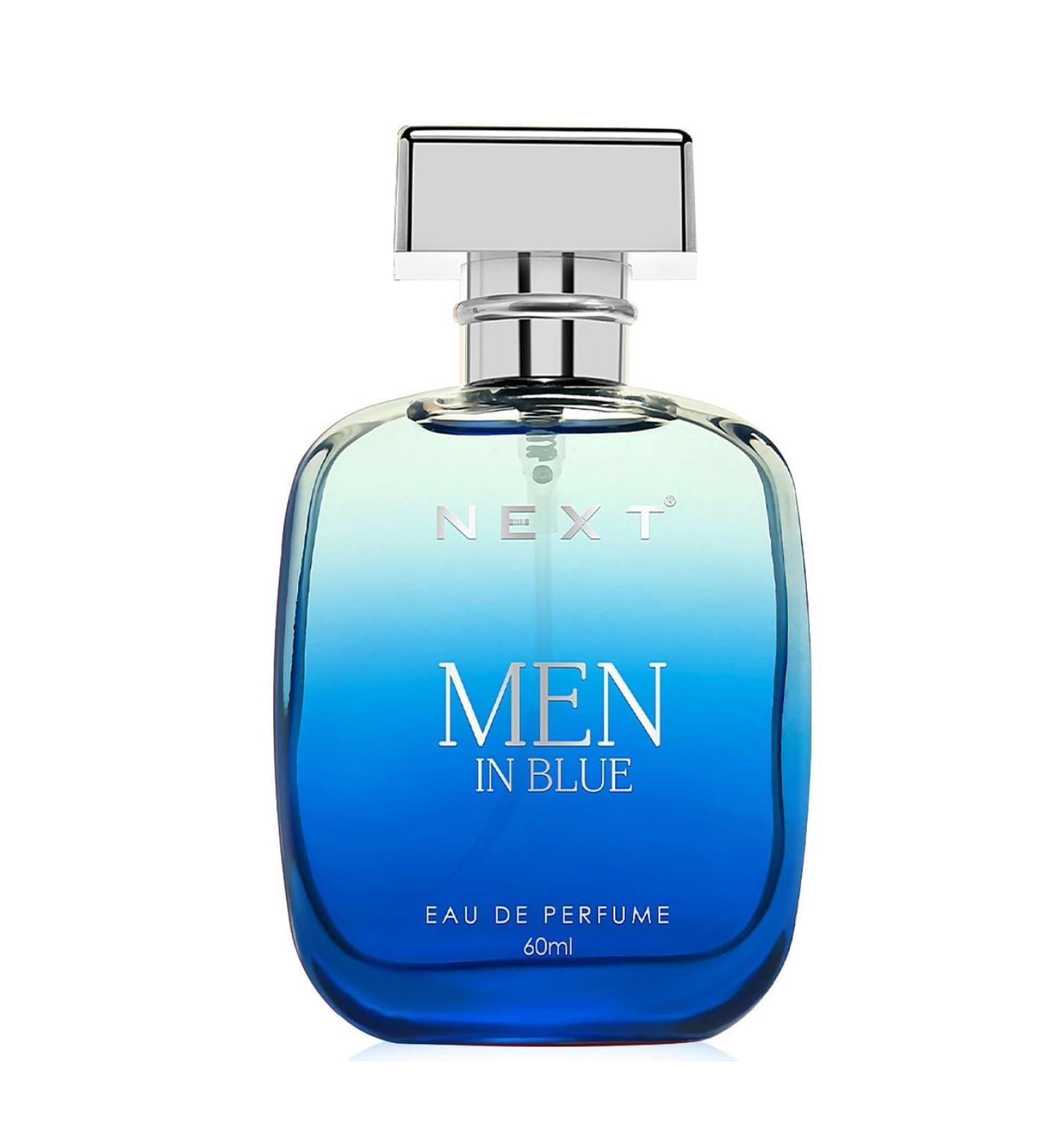 CREATION KRIVA Next Care Luxury Men in Blue Perfume for Men 60ml | LEMON JASMINE ROSE & AMBER Scent Eau De Parfum | Long Lasting Fragrance Body Spray - Buy Online on GoSupps.com