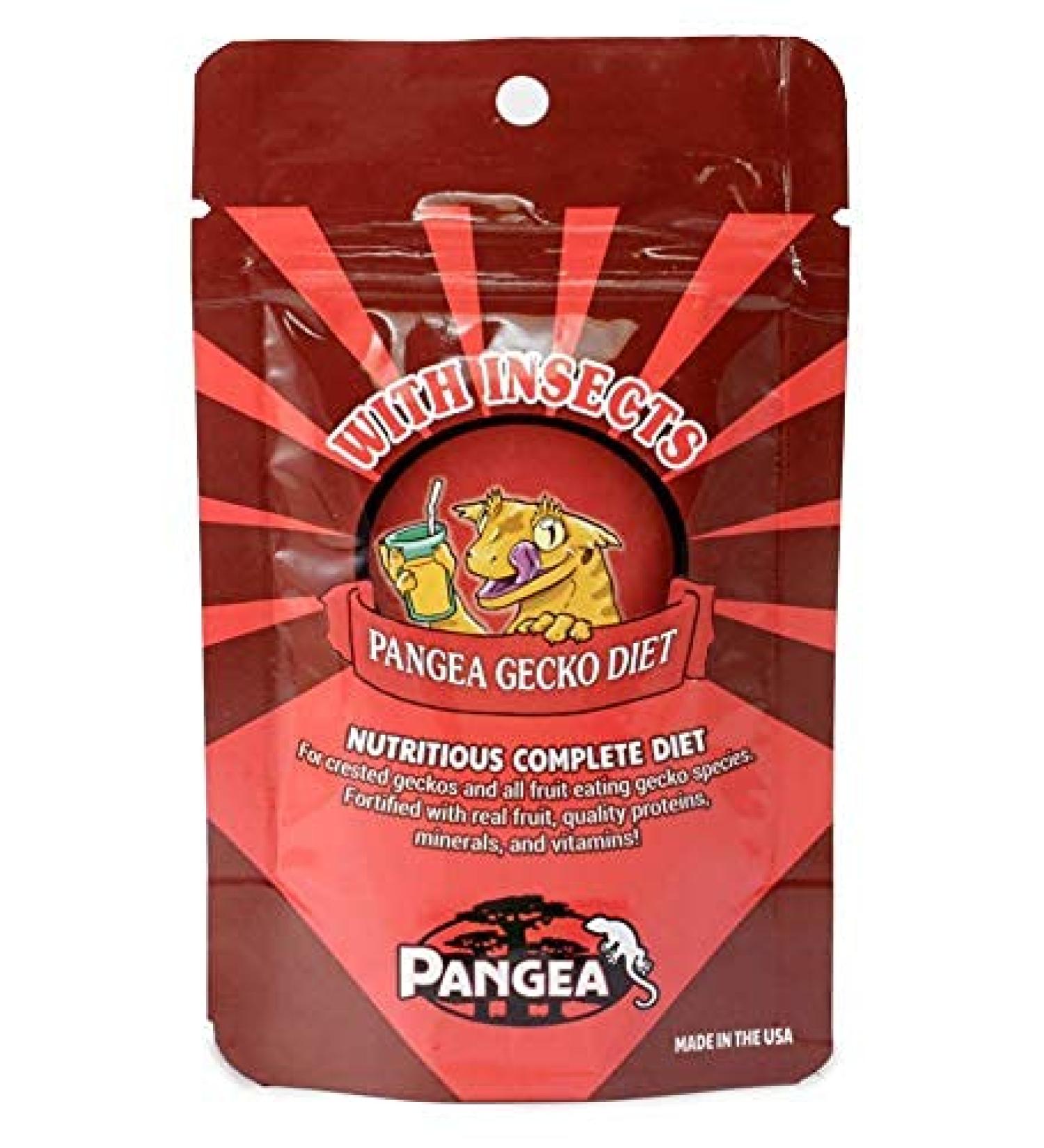 Pangea Fruit Mix with Insects Crested Gecko Complete Diet 2 oz