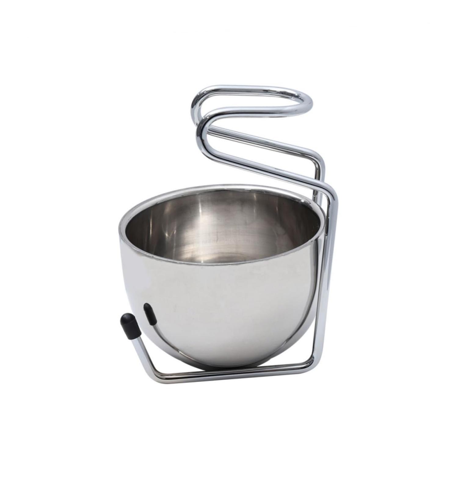 Doitool Stainless Steel Razor and Brush Stand Set - Premium Shaving Bowl for Men | International Shipping Available - Buy Online on GoSupps.com