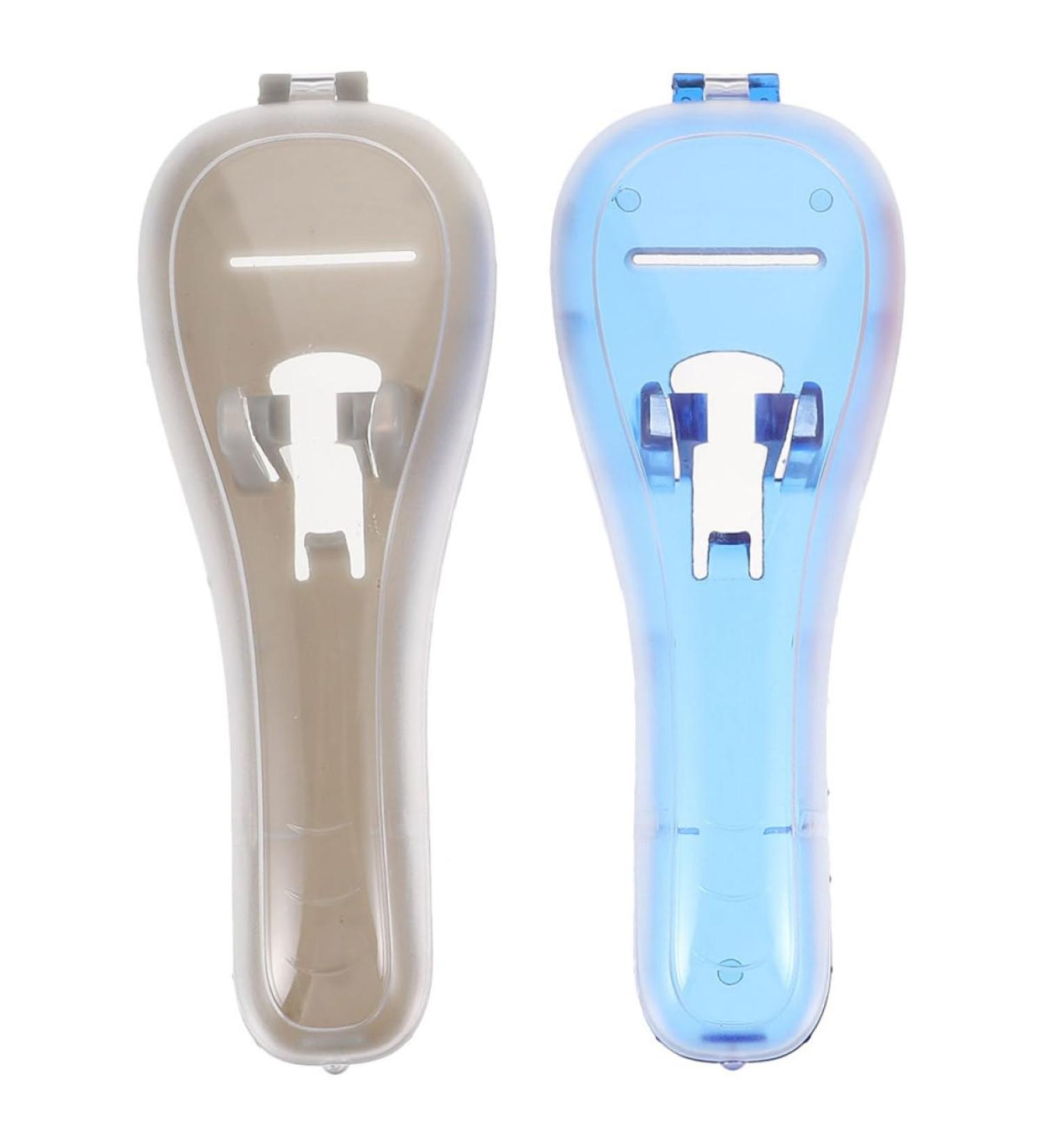 PopetPop 2-Piece Beard Razor Holder Box - Safety Case for Men - Blue Gray Razor Keeper - Buy Online on GoSupps.com