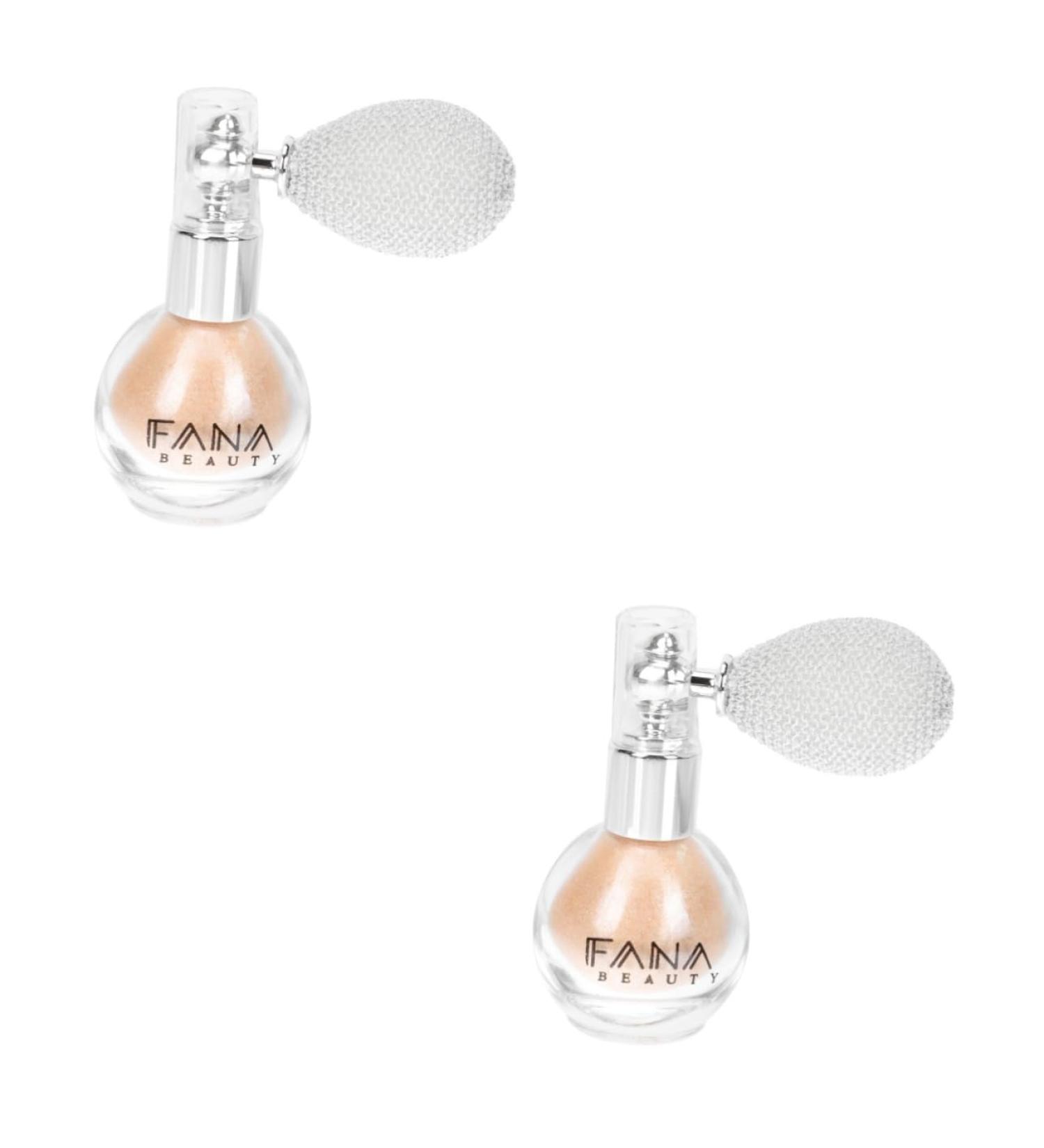 TEHAUX 2 Pcs Spray Glitter Body Highlighter Spray Powder Makeup Highlight Powder Bottle Eye Shadow The Face Malt Colorx2pcs 7x5.5cmx2pcs - Buy Online on GoSupps.com