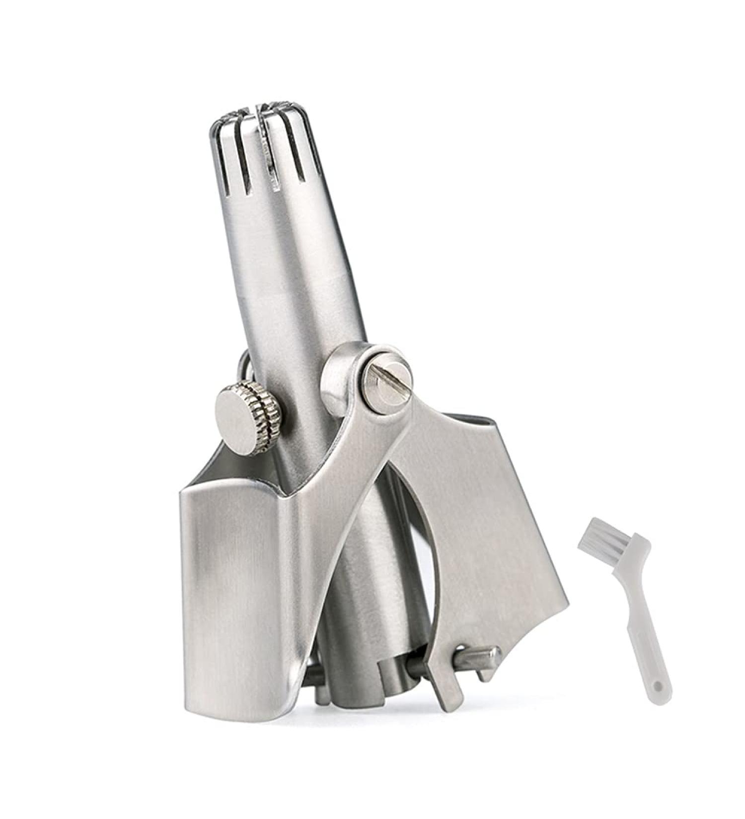 KEMEI Nose Hair Trimmer for Men - Waterproof Stainless Steel Allergy-Free Battery-Free Ear Trimmer - Buy Online on GoSupps.com