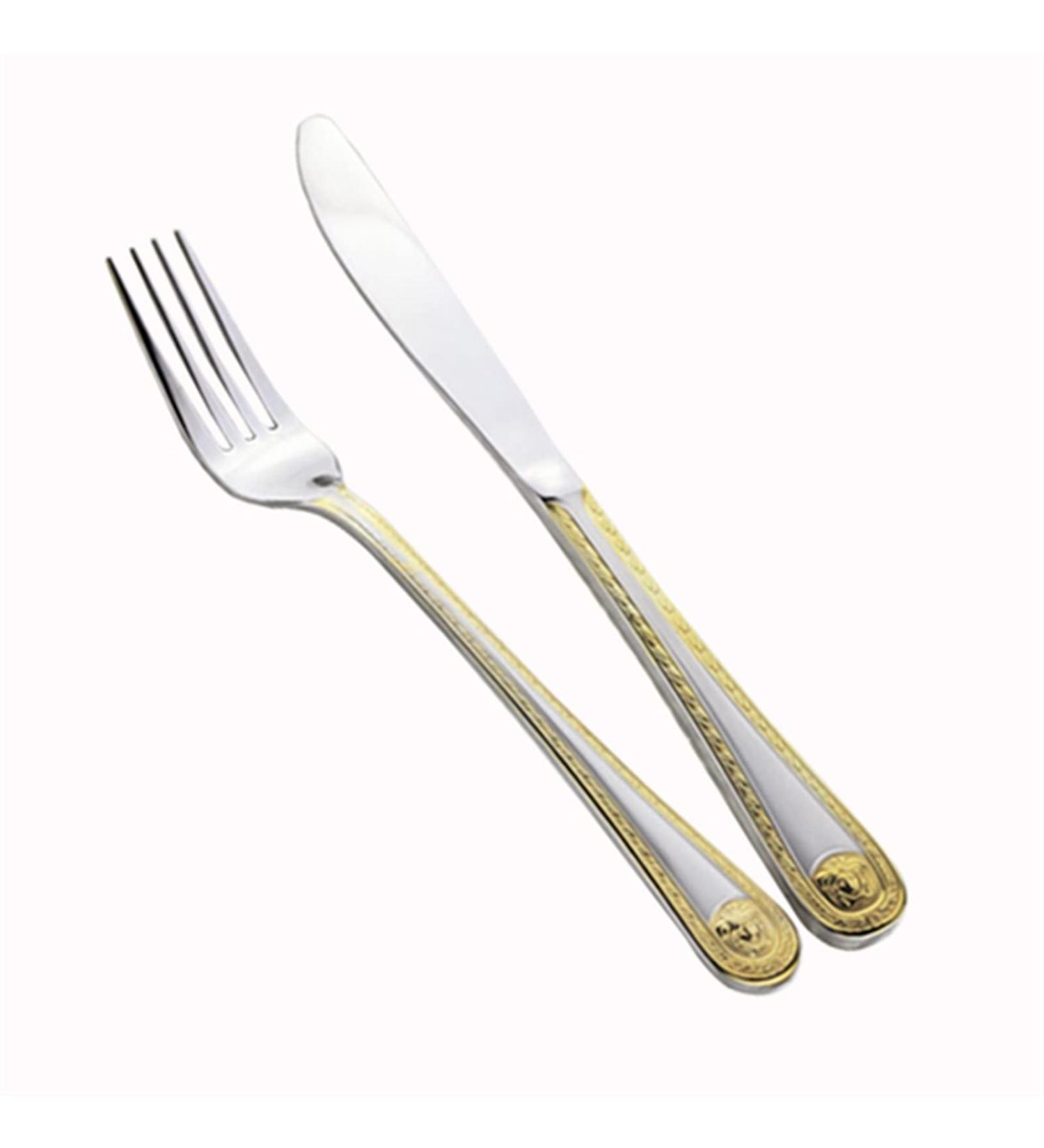 Flatware Sets Gold 304 Stainless Steel Cutlery Set Eco Friendly Products Knife Forks and Spoon Set Chopsticks Cookware Kitchen Accessories (Color : 2PCS) - Buy Online on GoSupps.com
