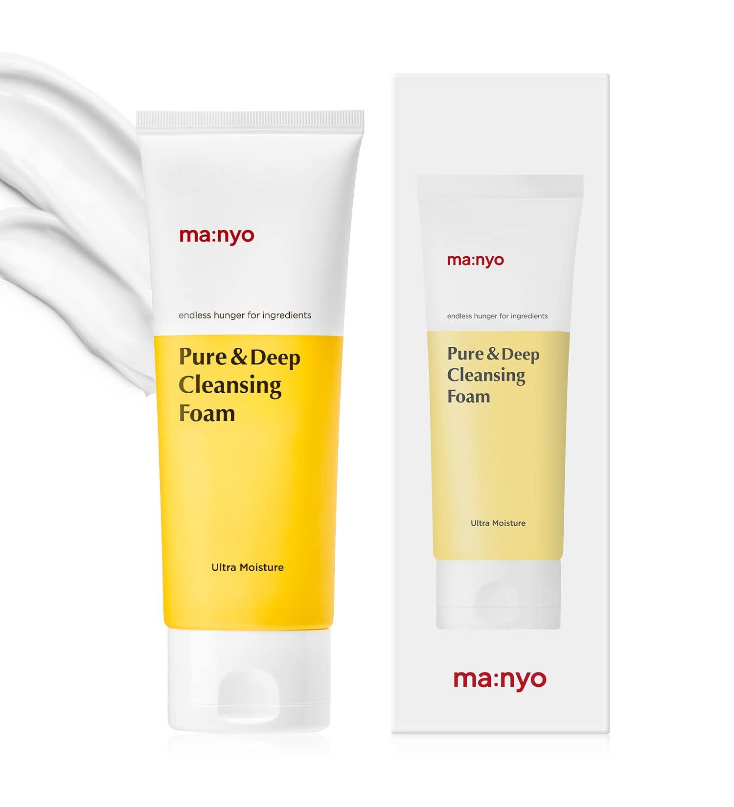 ma nyo Pure & Deep Cleansing Foam 6.7fl oz (200ml) - Korean Skincare - Buy Online on GoSupps.com