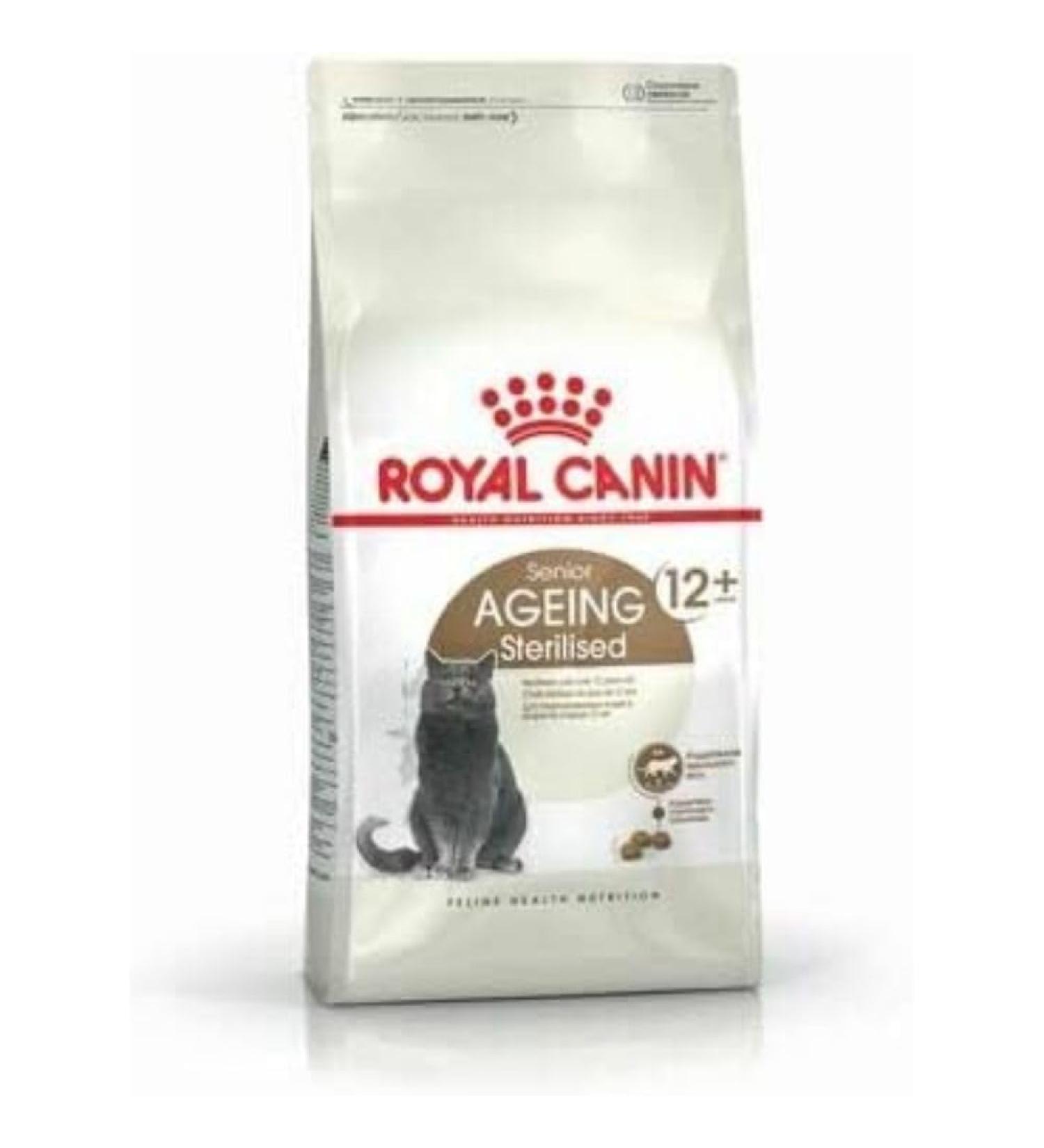 Royal Canin Senior Ageing Sterilised 12+ Adult Dry Cat Food 4kg 4 kg (Pack of 1) - Buy Online on GoSupps.com