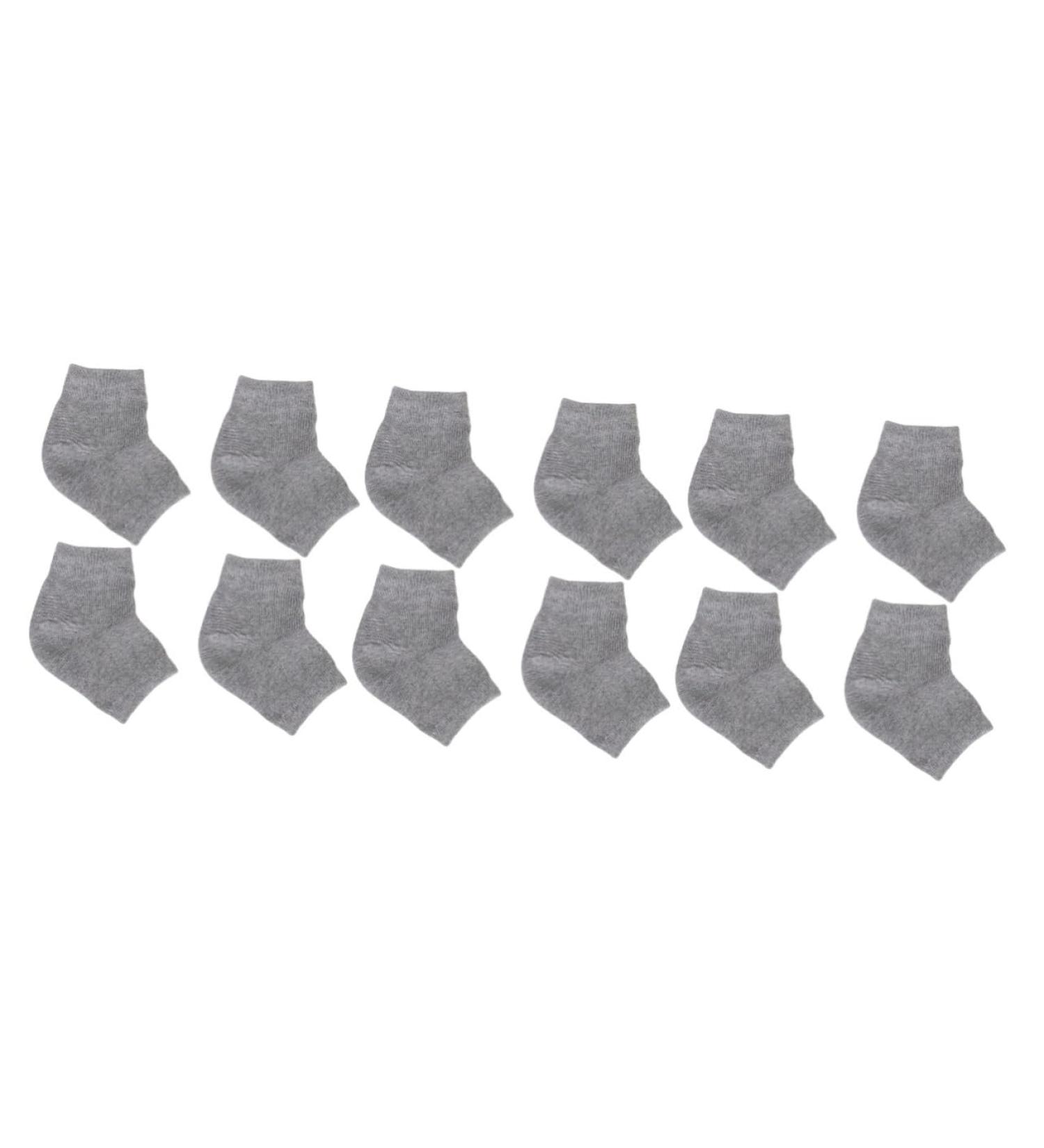 POPETPOP 6 Pairs Gel Heel Sleeves Feet Cracked Socks Mens Socks Gel Foot Socks Dry Feet Socks Man Socks Stocking Stuffers for Guys Heel Socks Moisturizing Casual Socks Men and Women - Buy Online on GoSupps.com