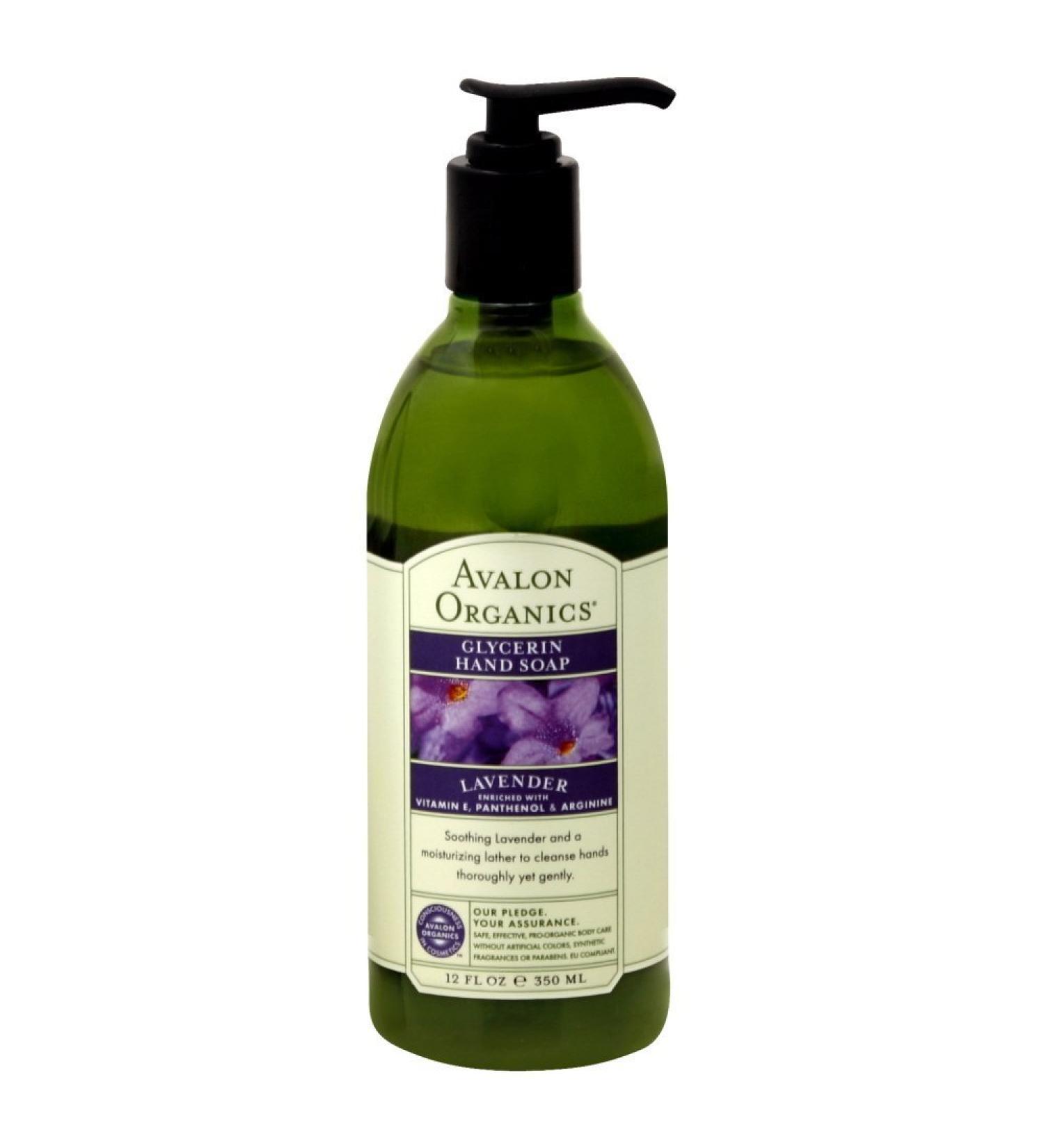 Avalon Organics Glycerin Hand Soap Nourishing Lavender 12 fl oz (355 ml)