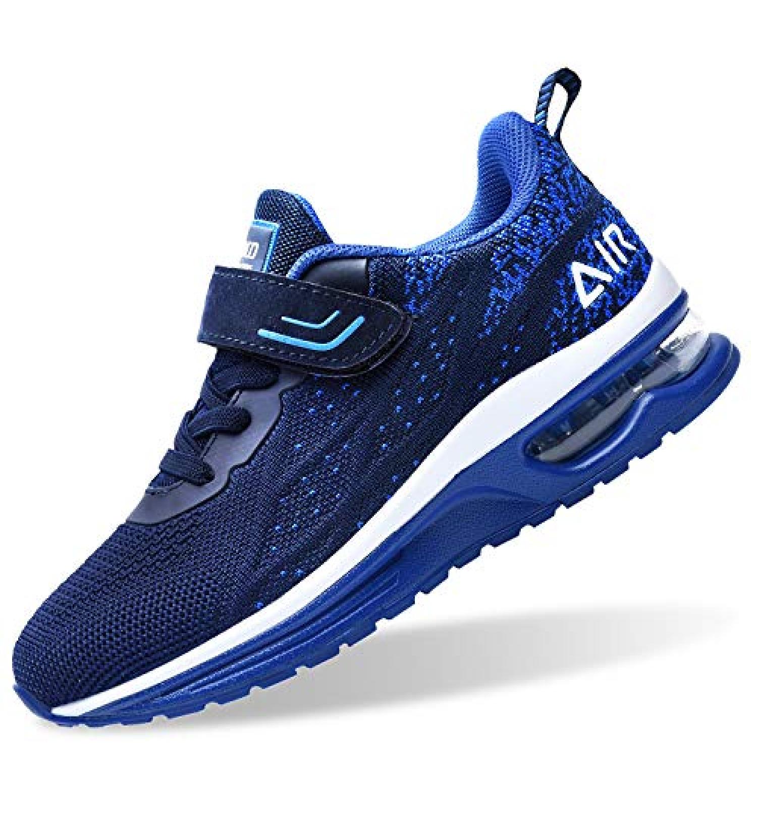 PERSOUL Air Shoes for Kids - Tennis Sports Athletic Gym Running Sneakers, Blue1 - Size 9 Toddler - Buy Online on GoSupps.com