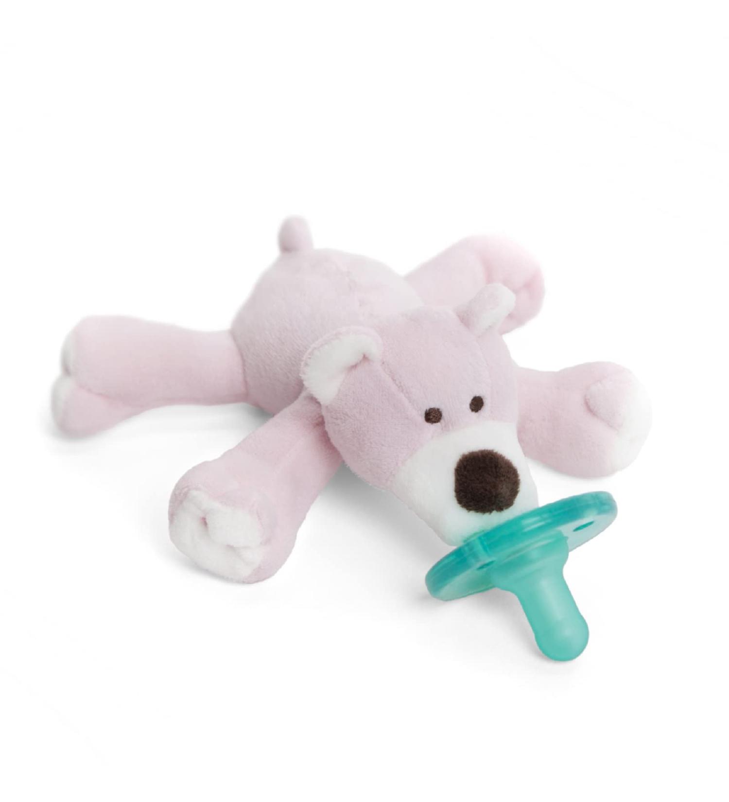 WubbaNub Pink Bear Infant Pacifier | Best Soothing Toy for Babies - Buy Online on GoSupps.com
