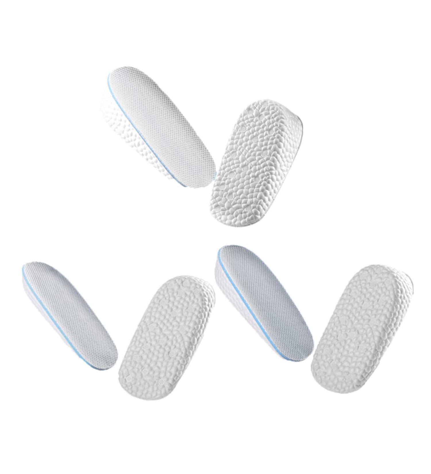 FRCOLOR 9 Pairs Orthopedic Heel Lift Insoles - Breathable Heightening Half Pad Cushions for Men & Women - Buy Online on GoSupps.com