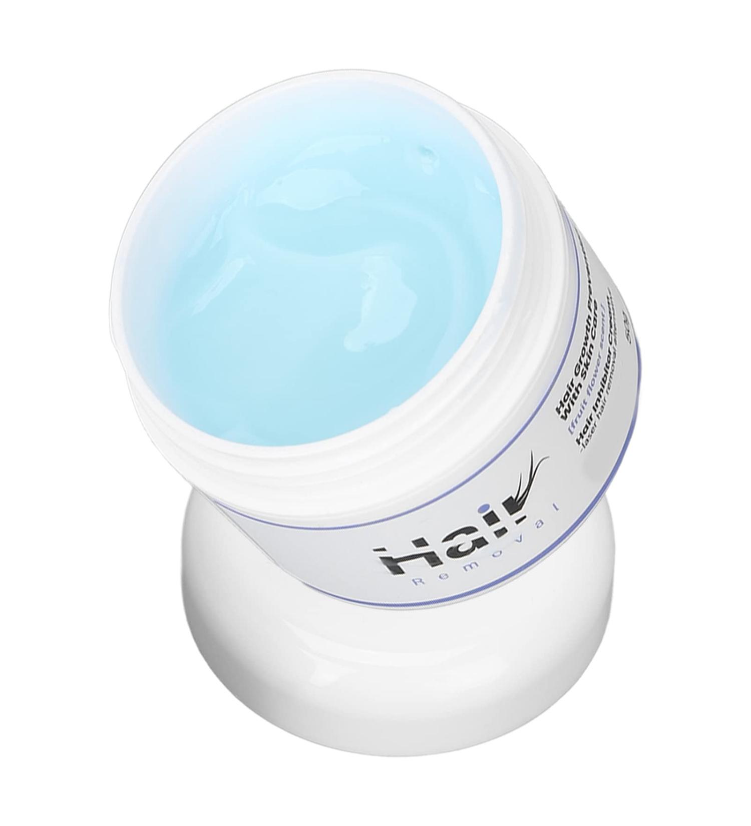 Effective Hair Inhibitor Cream - Stop Hair Growth Safely for Body Face Arms & More | 50g - Buy Online on GoSupps.com