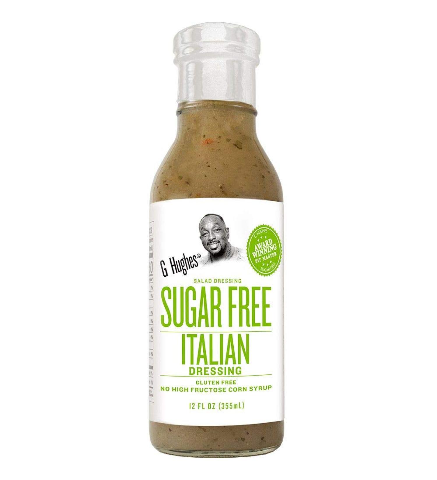 G Hughes Sugar Free Italian Dressing - Gluten Free Keto Salad Dressing - 12 Oz (3-Pack) - Buy Online on GoSupps.com