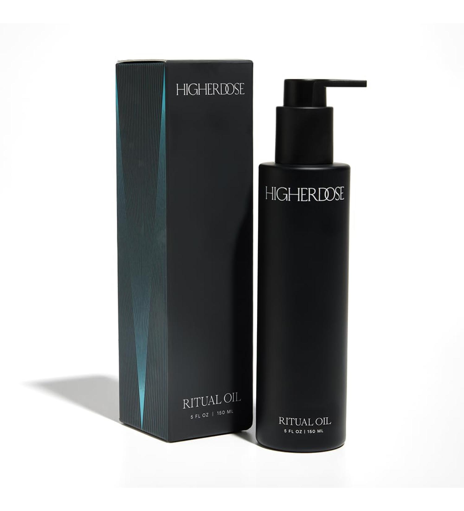 HigherDOSE Ritual Oil - Ayurvedic Nourishing Body Oil for Dry Skin | Moisturizing Sea Buckthorn & Essential Oils for Glowing Skin (5 Fl Oz) - International Shipping Available - Buy Online on GoSupps.com