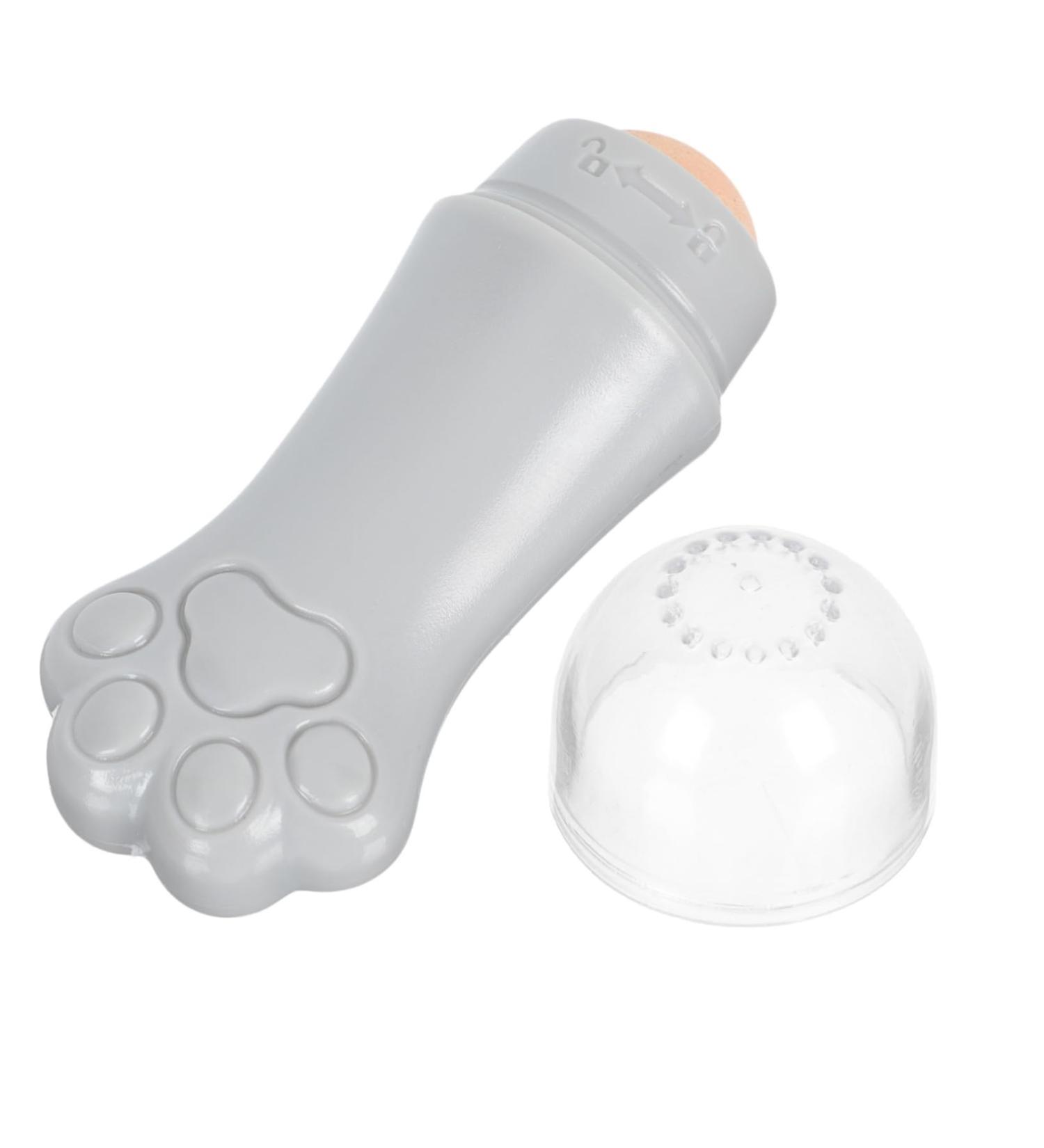 Beavorty Oil Absorbing Face Roller 1pc Volcanic Stone Oil-Absorbing Ball Purifying Clay Mud Face Massager Oil Resistant Grey 1 count (Pack of 1) - Buy Online on GoSupps.com