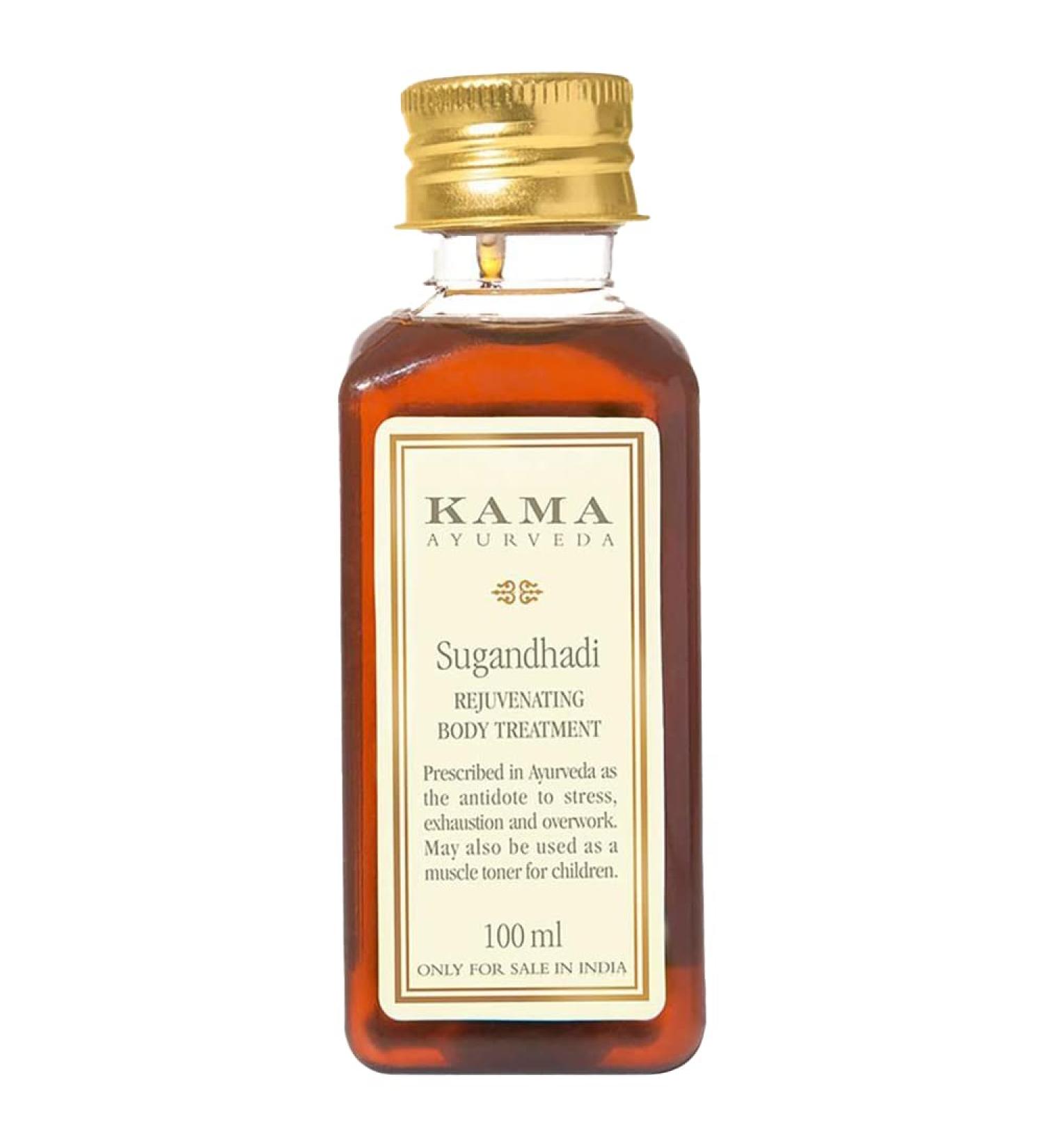 KAMA AYURVEDA SUGANDHADI rejuvenating body treatment oil - 100 ml