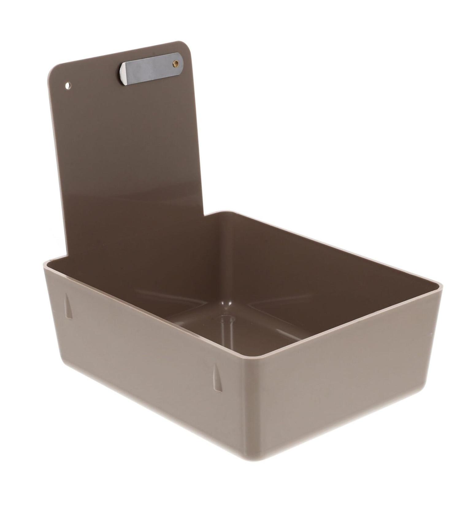 Beaupretty Night Guard Box - Plastic Holder for False Teeth Storage & Bath Fixing Grey | International Shipping Available - Buy Online on GoSupps.com