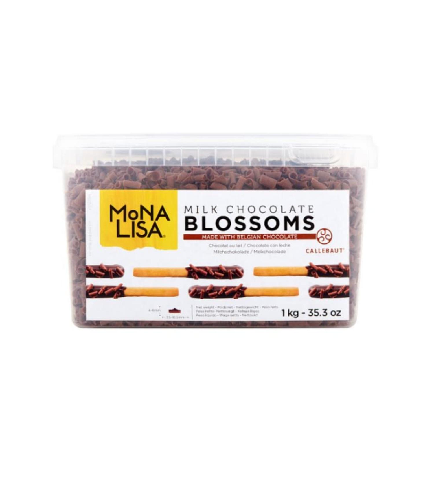 Mona Lisa Milk Chocolate Blossoms 1kg x 4