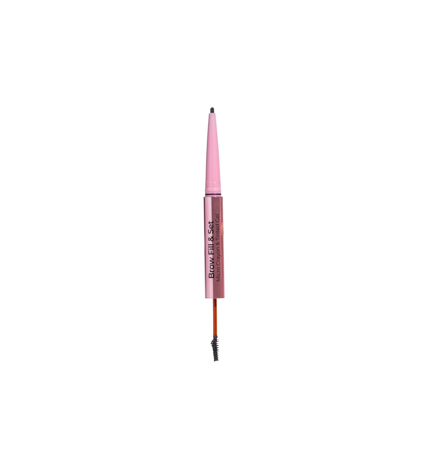 MCoBeauty Brow Fill & Set - Light/Medium Double-Ended Brow Pencil & Gel | Vegan & Cruelty-Free Cosmetics for Natural Volume - Buy Online on GoSupps.com