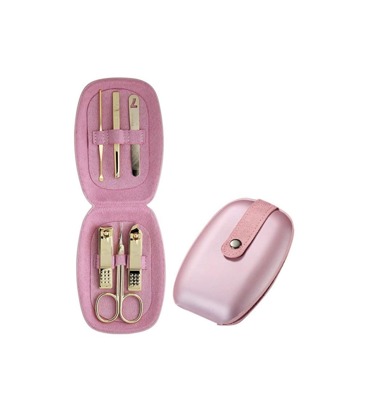Nail Clipper Set 6-Piece Nail Clippers Set Portable Nail Set Decoration Foot Care Beauty Set Nail Care with Portable Holster Nail Clipper Kit (Color : E) - Buy Online on GoSupps.com