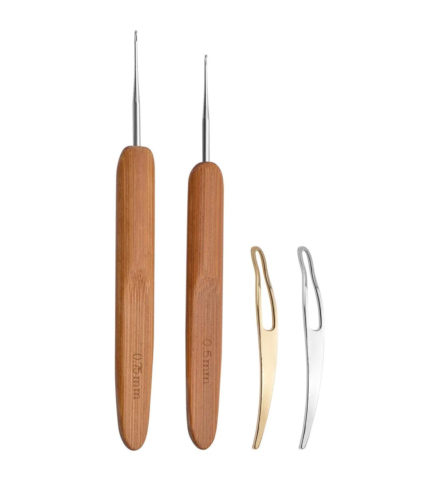 Dreadlocks Crochet Hook & Interlocking Tools Set for Easyloc Hair Dreadlocks - 2pcs - Buy Online on GoSupps.com