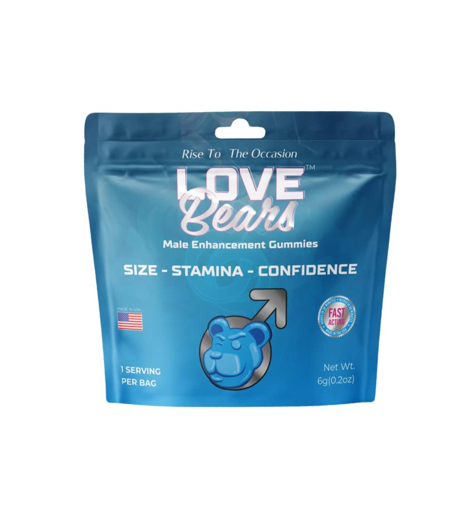Enhance Intimacy with E-Love Bears Male Enhancement Gummies - Buy Online on GoSupps.com