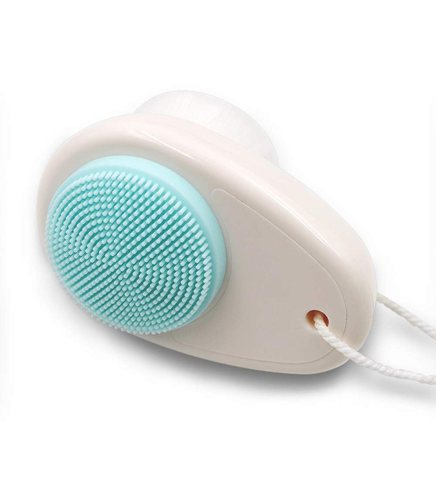 Lyx Double-Sided Facial Brush | Soft Silicone Deep Clean Pore Tool | Manual Face Cleaning Artifact - Color 1 - Buy Online on GoSupps.com
