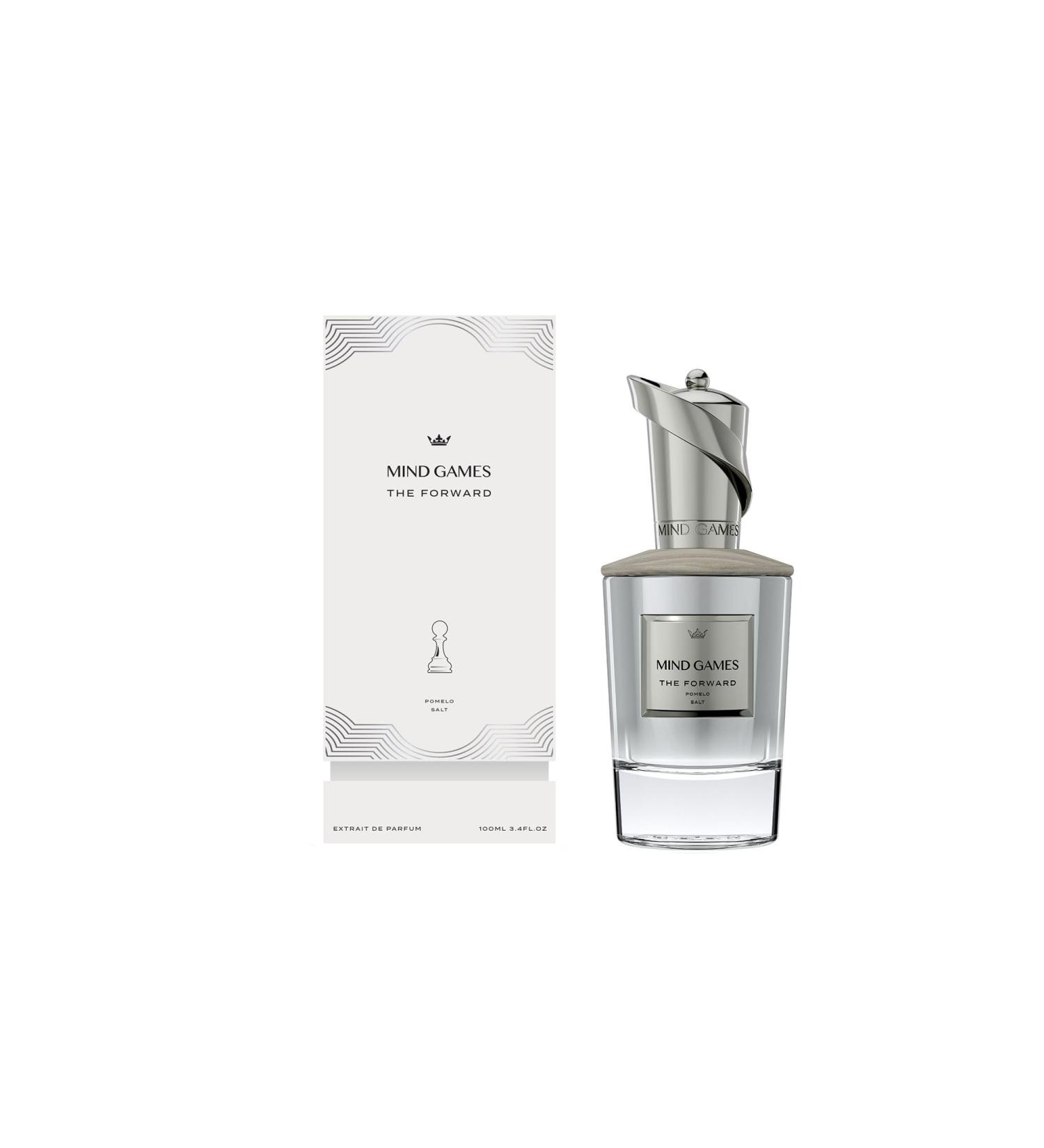 MIND GAMES The Forward - Luxury Perfume with Notes of Madagascar Jasmine Sambac & Sandalwood - Elegant Extrait de Parfum for Women & Men - Floral & Smooth Perfume - 100 mL/3.4 oz - Buy Online on GoSupps.com