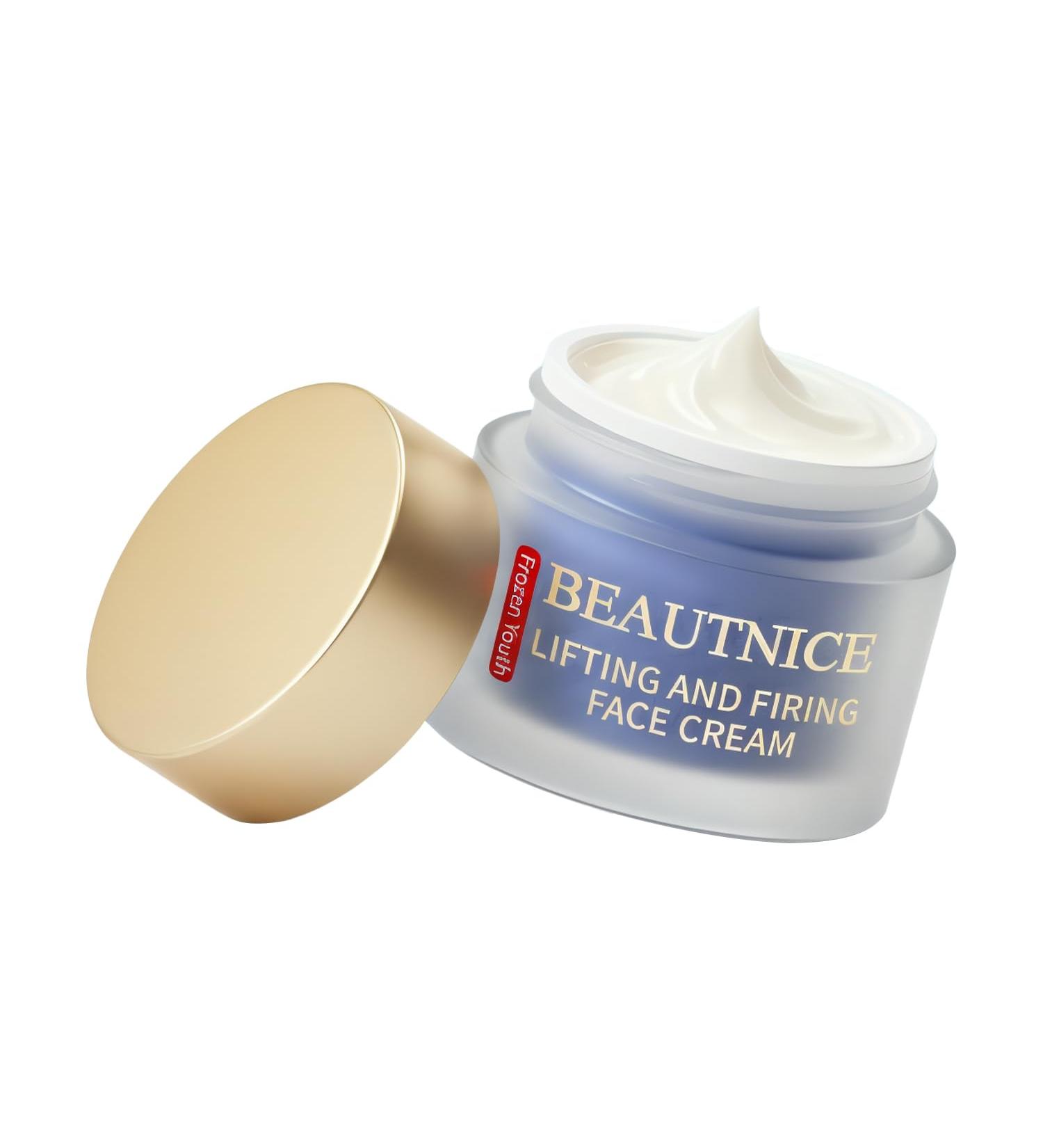 BEAUTNICE Firming Anti-Aging Cream with Niacinamide & Hyaluronic Acid Lifting Face and Neck Moisturizer for Radiant Youthful-Looking Skin 1.76 fl oz - Buy Online on GoSupps.com