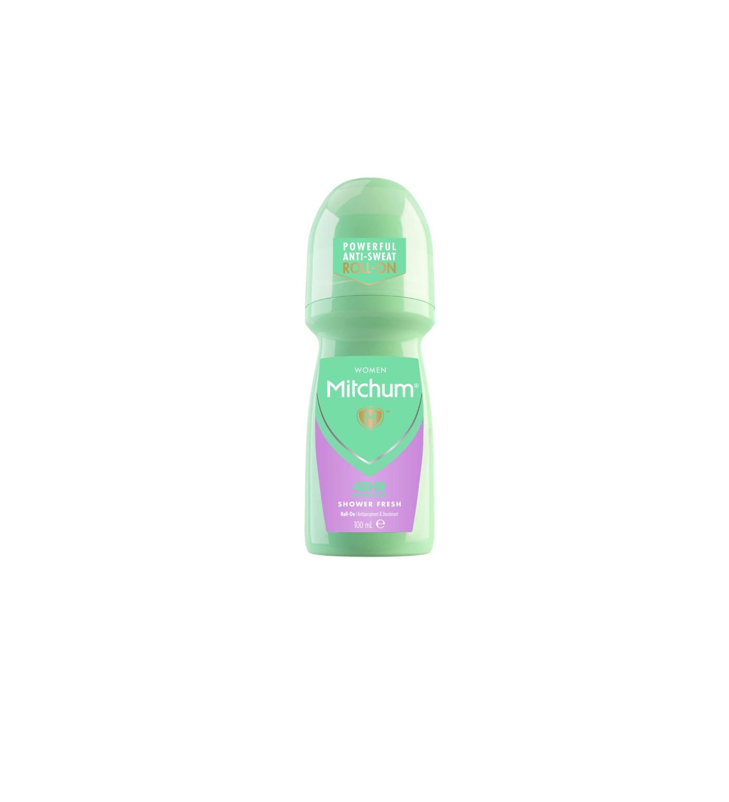 Mitchum Women 48HR Protection Roll-On Deodorant 100ml Shower Fresh | Antiperspirant - Buy Online on GoSupps.com