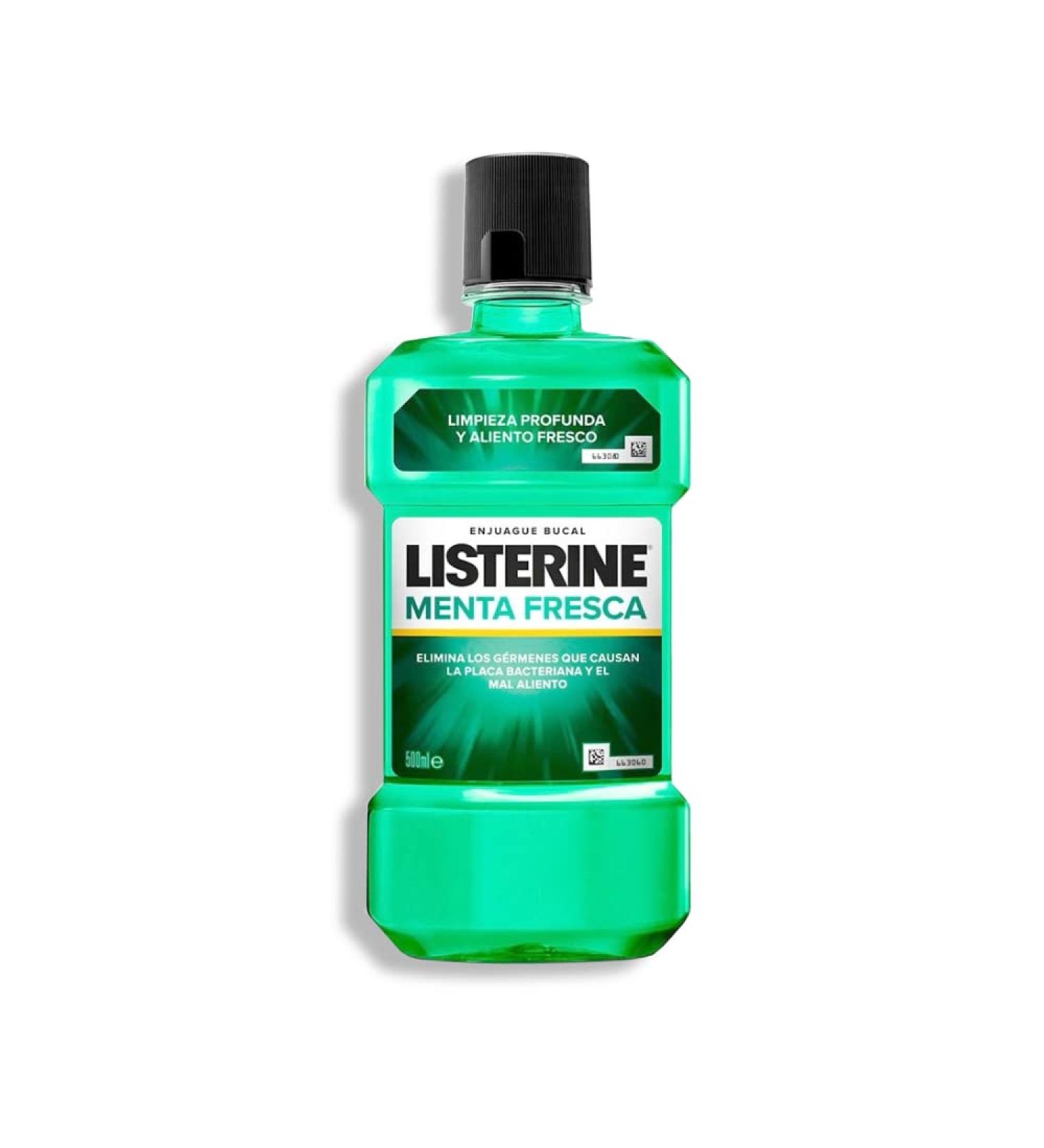 LISTERINE Fresh Mint Mouthwash - 200ml & 500ml | International Shipping Available - Buy Online on GoSupps.com