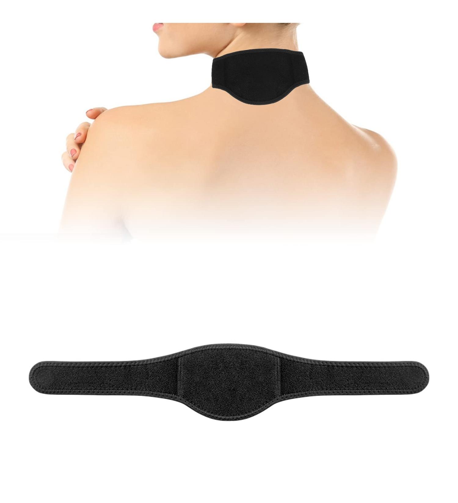 Kenanlan Self-Warming Neck Bandage | Soft Pain Relief & Magnetic Support for Men & Women - International Shipping Available - Buy Online on GoSupps.com