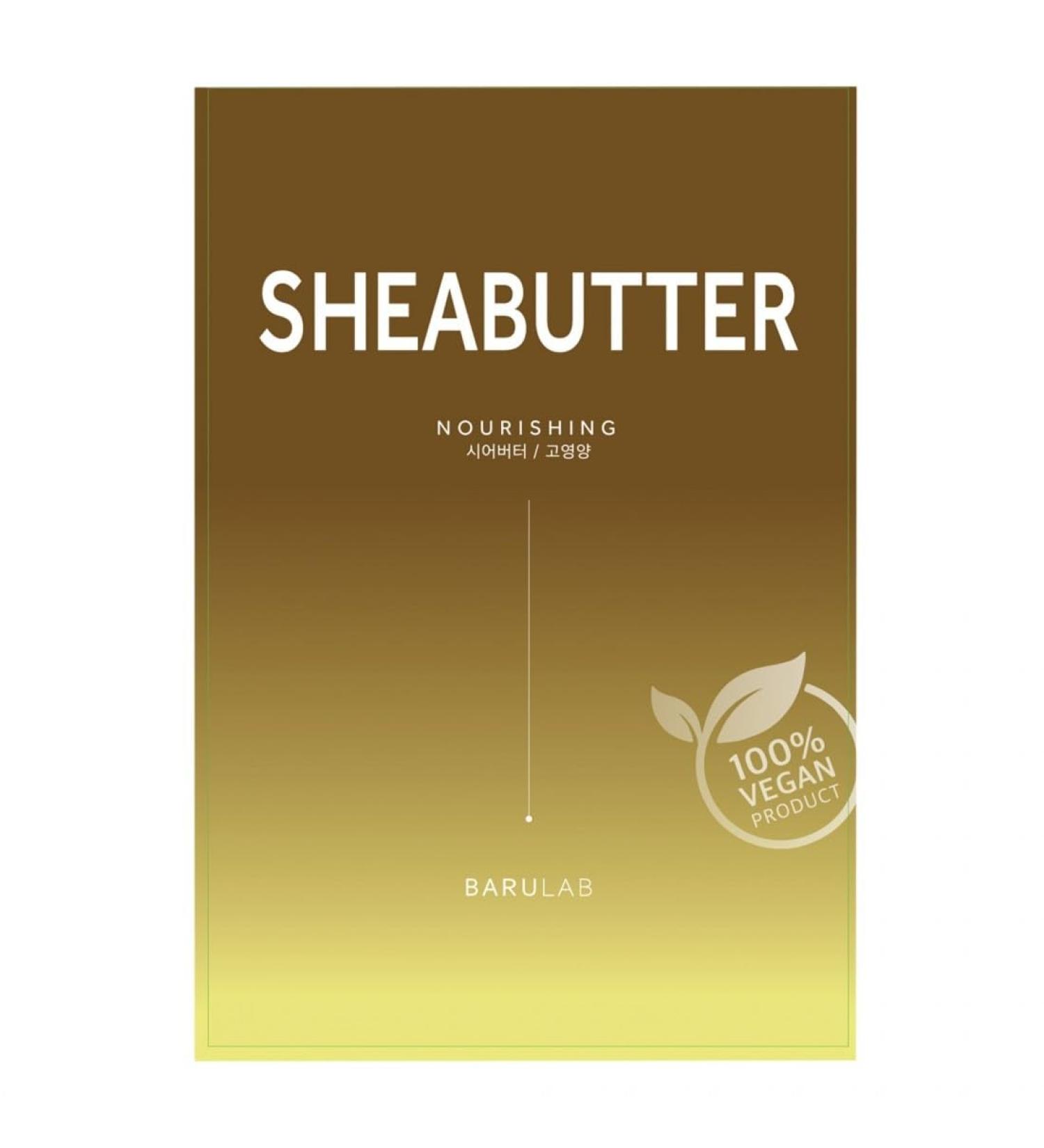 Barulab Nourishing Shea Butter Sheet Mask 20ml