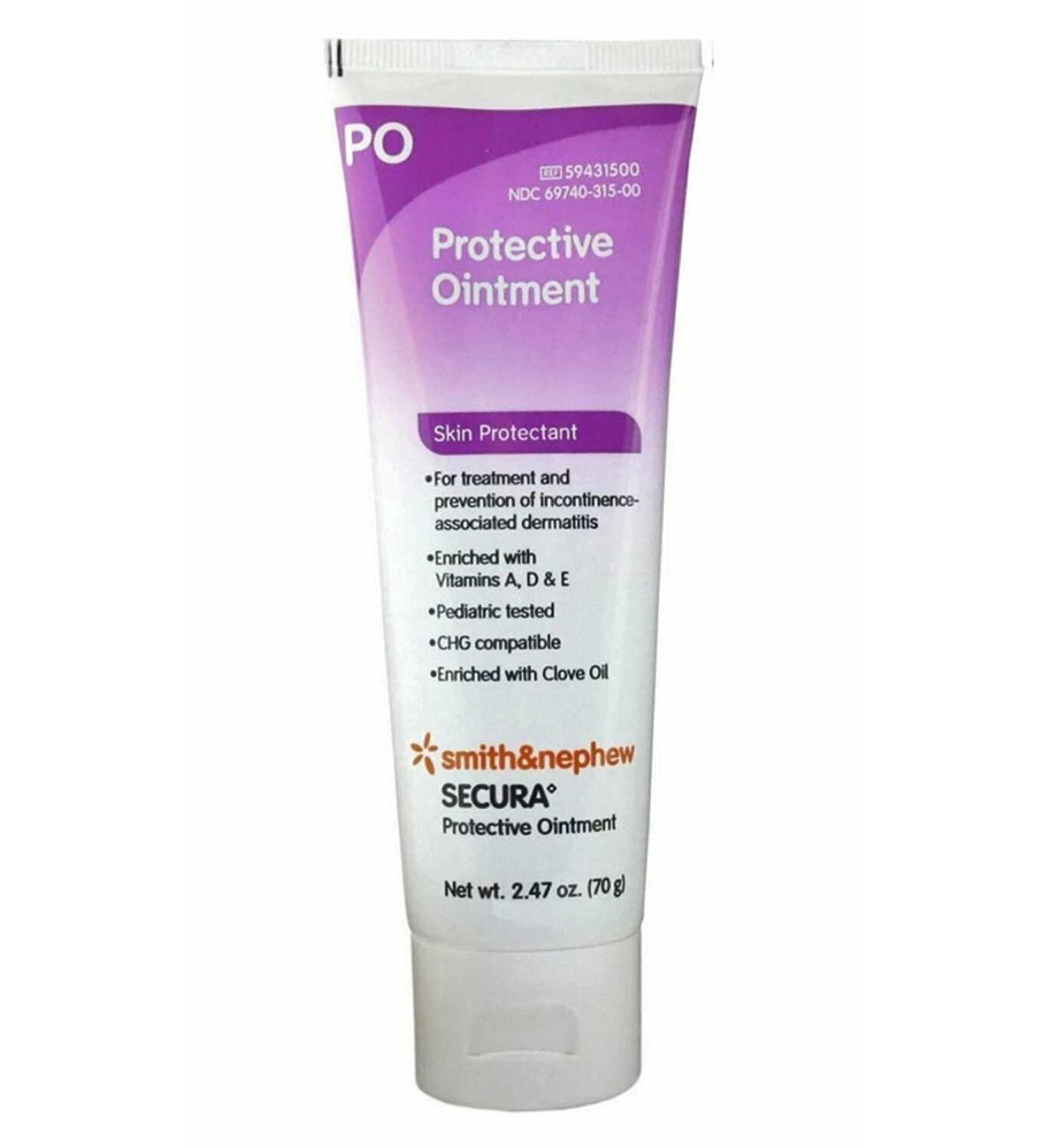 Secura Skin Protectant Ointment 2.47 oz. Tube - Smith & Nephew (59431500) - Buy Online on GoSupps.com