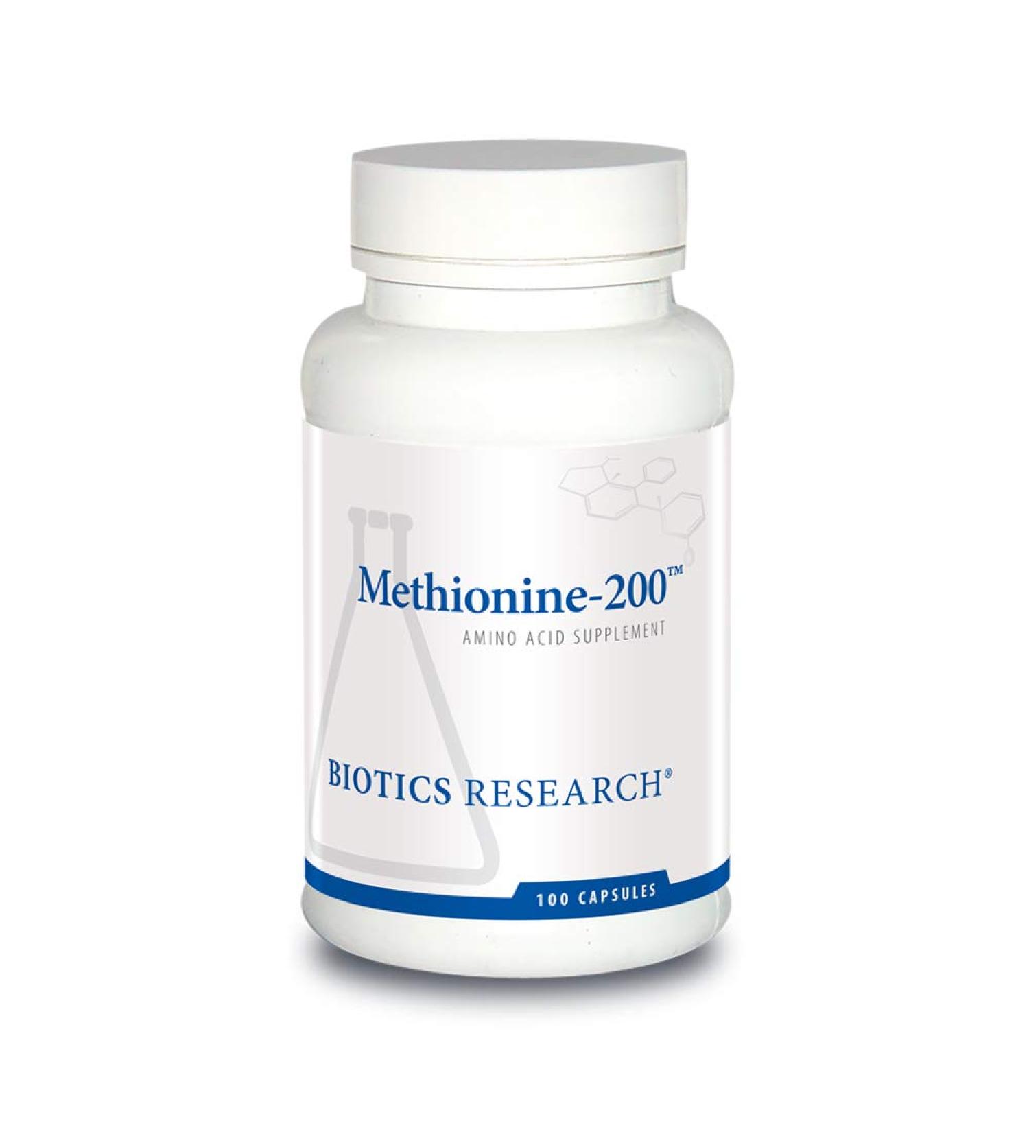 Biotics Research Methionine-200 (100 capsules) - Buy Online on GoSupps.com