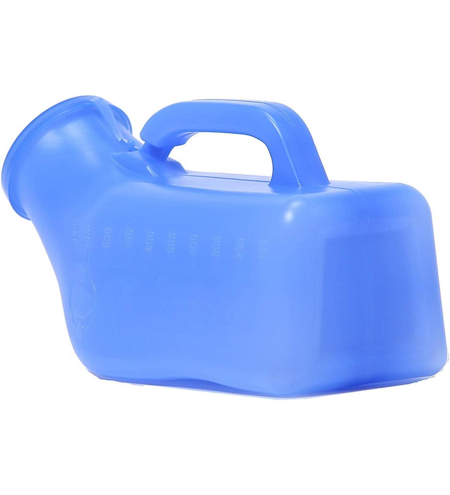 Mens Urine Bottle Urinal Bottles for Men Men's Male Bed Urinal Potty Pee Bottle 3000ML Collector with 1.6M Tube - Buy Online on GoSupps.com