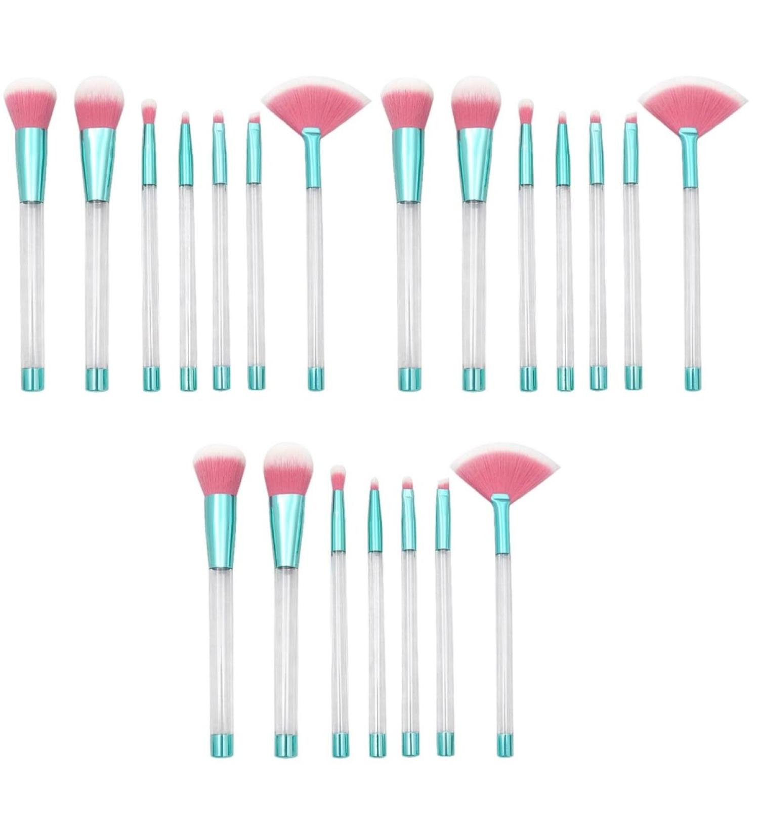 Buy NOLITOY 21 Pcs Professional Makeup Brush Kit - Perfect for Face Eyes & Travel | Ladies Makeup Suits for Glitter & Matte Finish - International Shipping Available - Buy Online on GoSupps.com