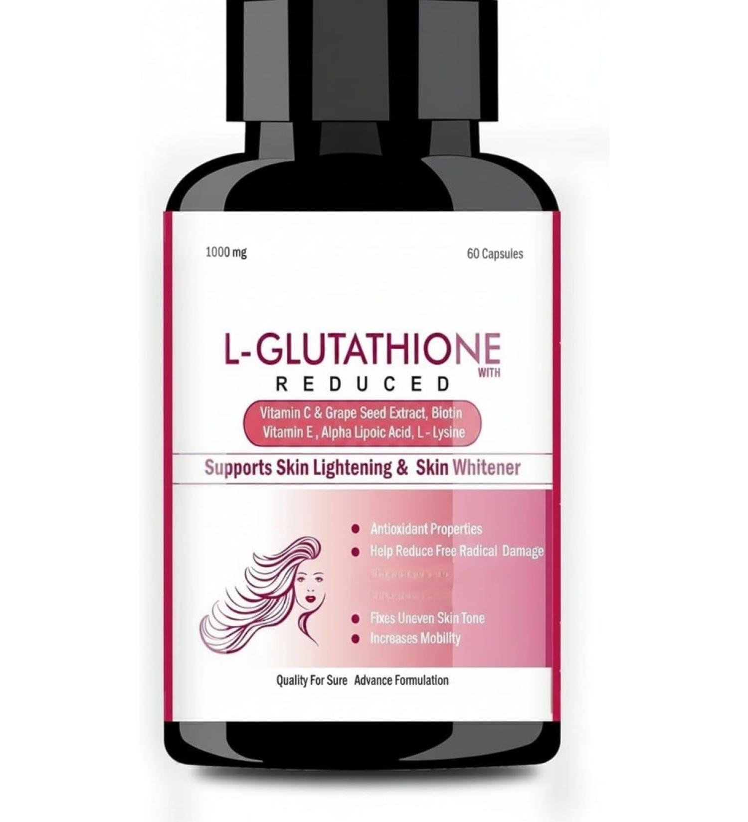 Capsules with Vitamin E & C L-Glutahione Grape Seed Alpha Lipoic Acid and is a Great Option Full of antioxidants and Powerful extracts for Skin- 60 Capsules - Buy Online on GoSupps.com