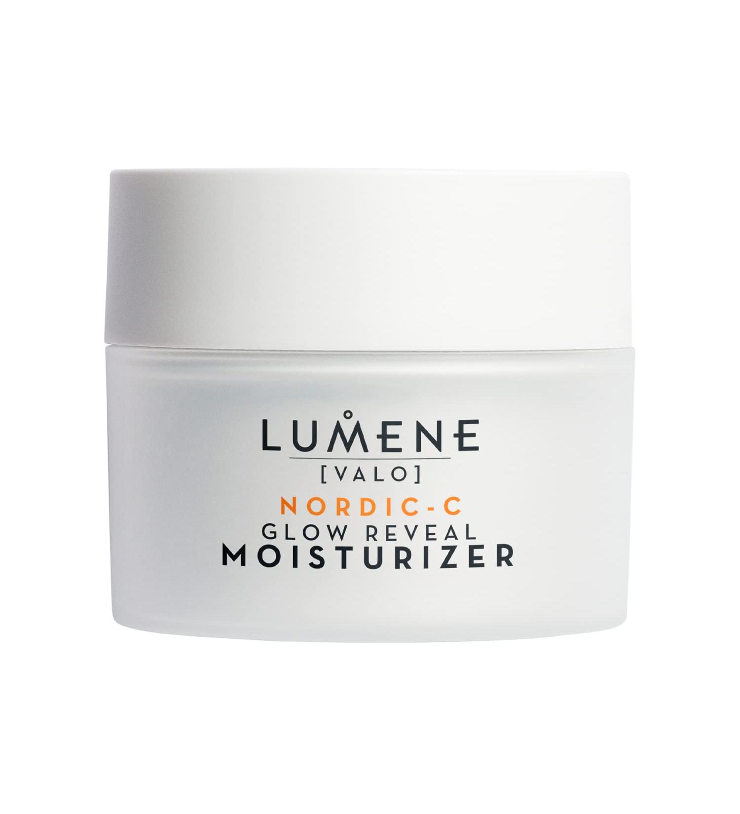 Lumene Nordic-C Glow Reveal Facial Moisturizer - Vitamin C Face Cream with Hyaluronic Acid - 1.7oz - Buy Online on GoSupps.com