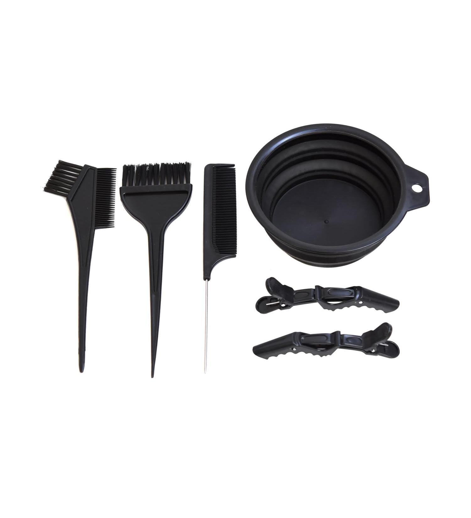 Yantaisiyu 6-Piece Hair Color Tool Set | Double-Sided Brush Tail Comb & Clips for Perfect Hair Dyeing | 300ml Hair Dye Applicator - Buy Online on GoSupps.com