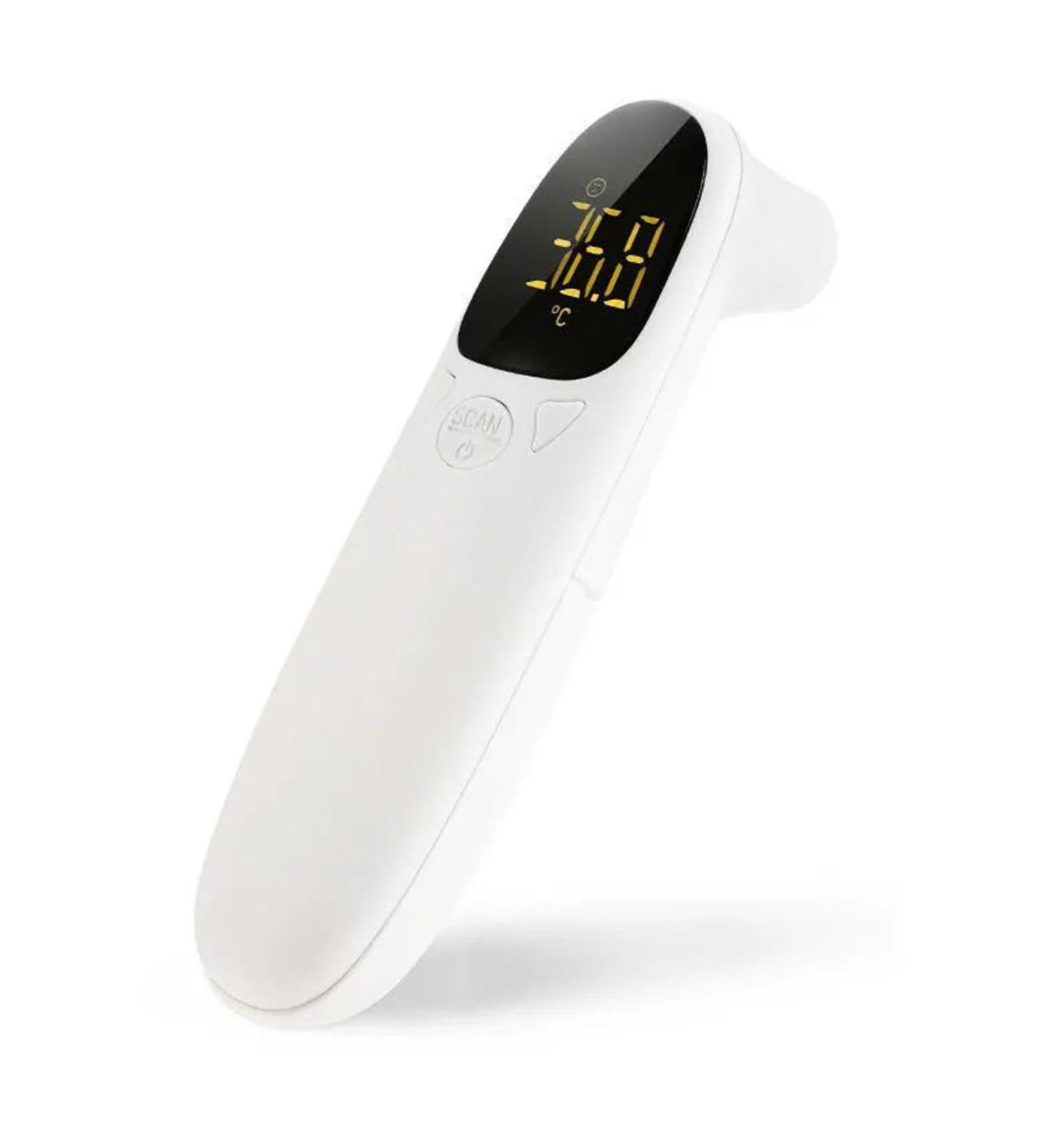 Buy Contactless Infrared Thermometer for Babies & Adults - Accurate Fever Measurement Alarm & LCD Display - Buy Online on GoSupps.com