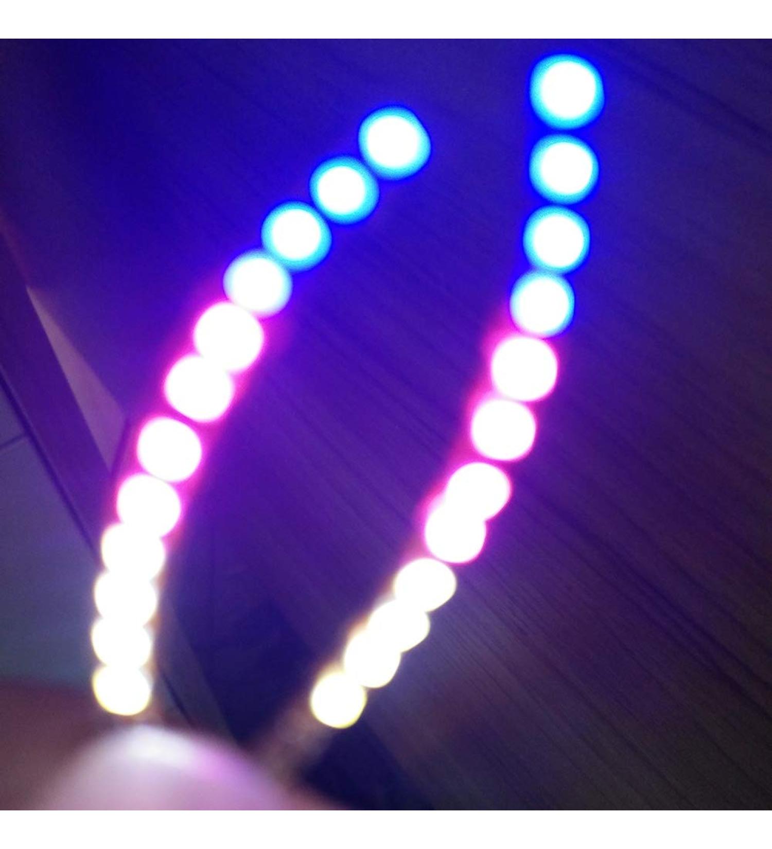 Buy Wishwin LED Light False Eyelashes Waterproof Unisex Shiny & Charming for Parties Clubs & Halloween - Buy Online on GoSupps.com