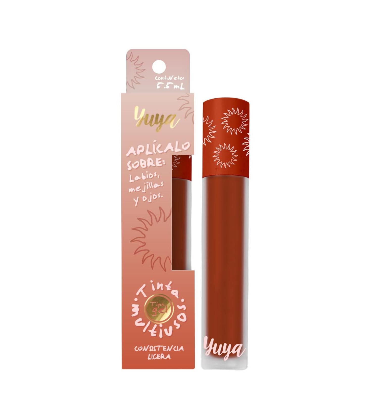 YuYa Republic Cosmetics Soledad Long Lasting Tint - Aloe Vera Salmon Pink for Lips, Cheeks, and Eyes - Buy Online on GoSupps.com