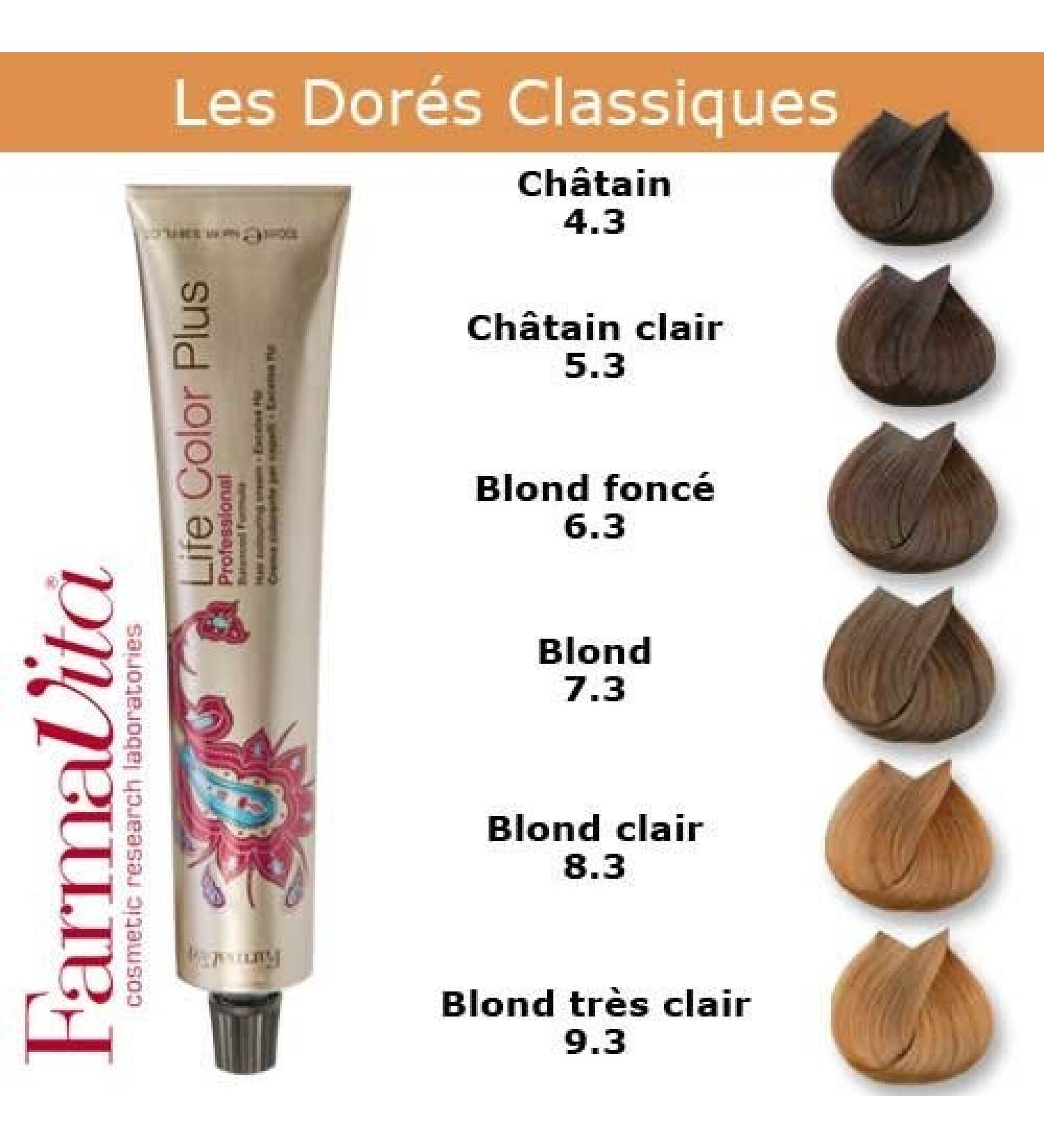 FarmaVita Hair Color - Classic Golden Tones Dark Golden Blonde 6.3