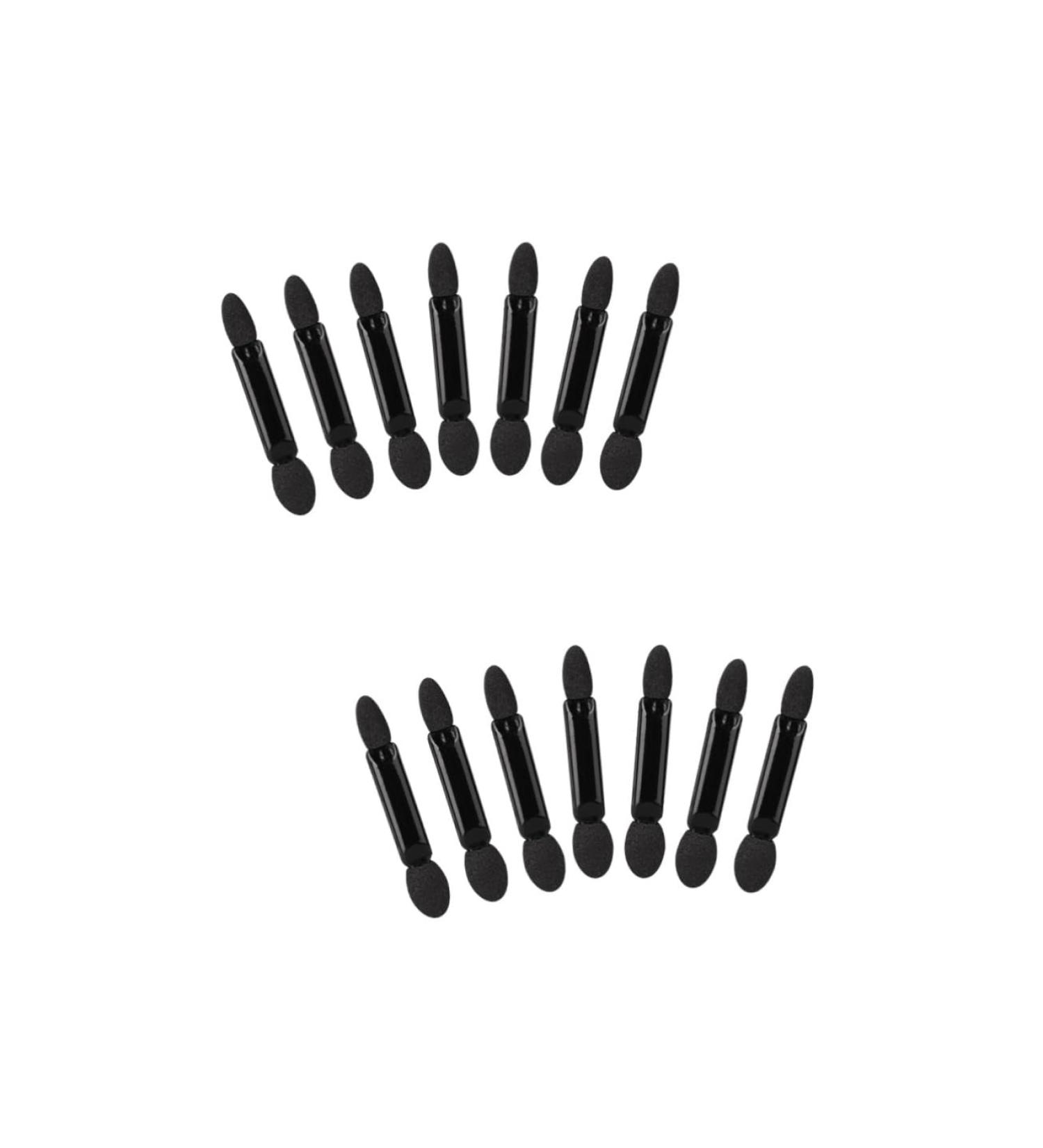 PLAFOPE 200 Pcs Eyeshadow Black Eyeshadow Eyeshadow Brush Kit Black Brush Eyeshadow - Buy Online on GoSupps.com