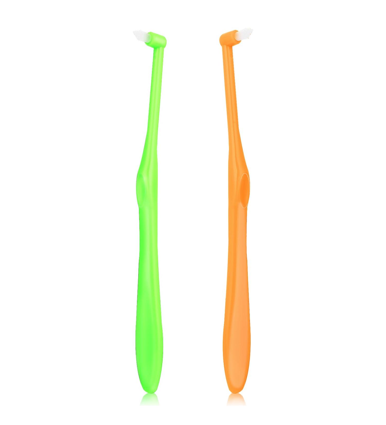 Ouligay 2-Piece Tuft Toothbrush Insert - Soft Brush Tub for Orthodontic Care & Detail Cleaning - Ideal for Rejuvenated Trim & Fragrance - Buy Online on GoSupps.com
