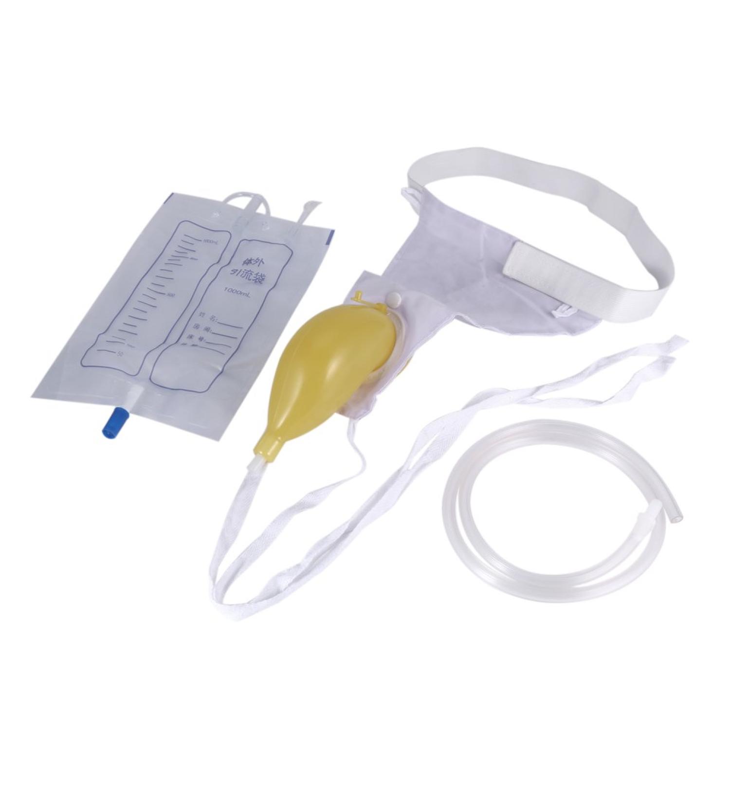 Portable Urinal for Male & Female | Reusable & Comfort Fit | Urinalkondom with Spill Proof Collection Bag - Buy Online on GoSupps.com