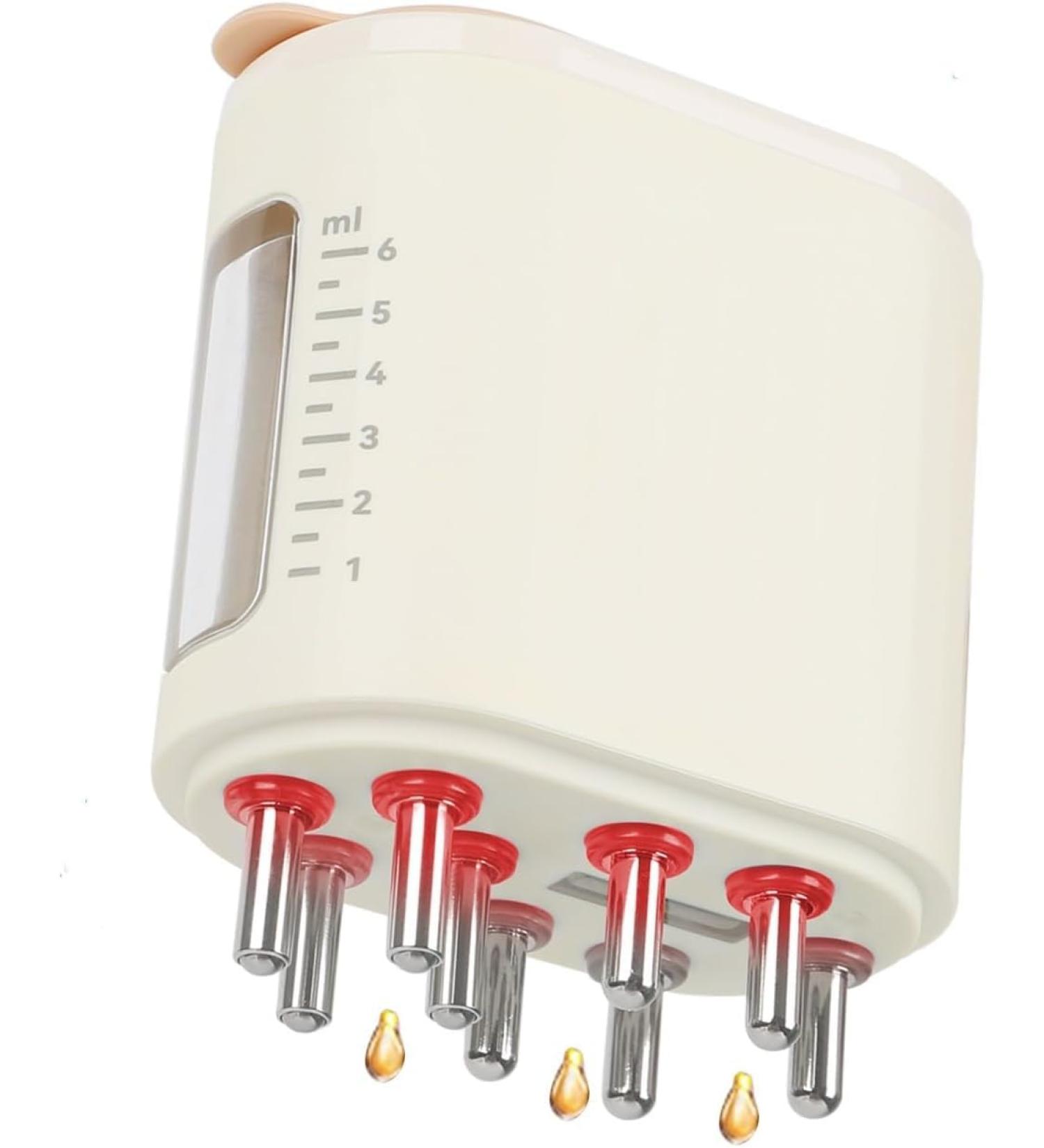 2 in 1 Electric Scalp Massage Brush & Oil Serum Applicator | Hair Treatment & Relaxation - Buy Online on GoSupps.com